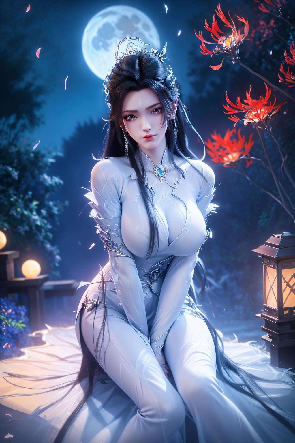 更为你的电脑桌面增添一抹清新脱俗的风景让国漫女神的魅力与古典韵味完美融合