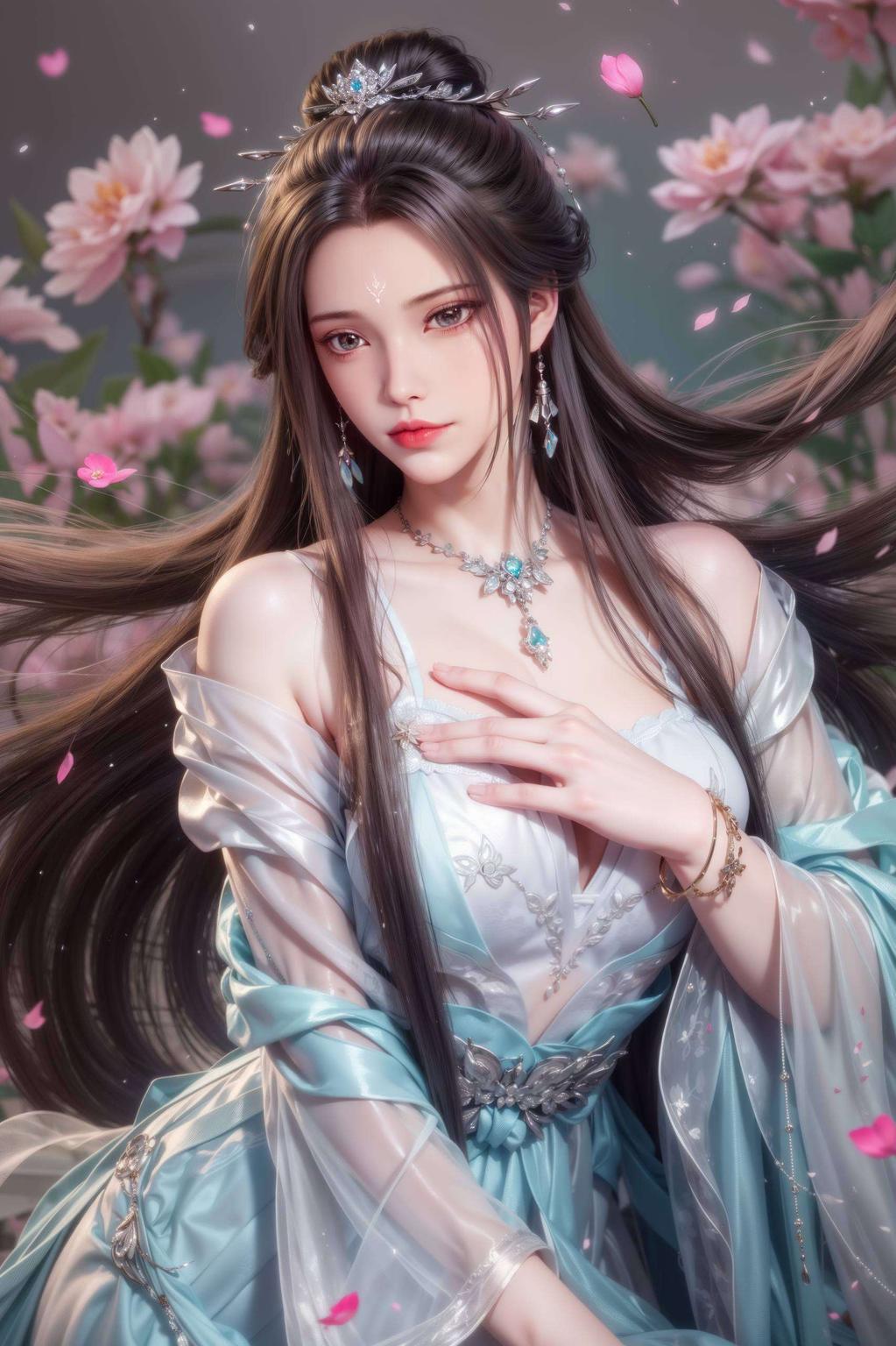 她的每一次眨眼让这位AI女神陪伴你的每一个日常