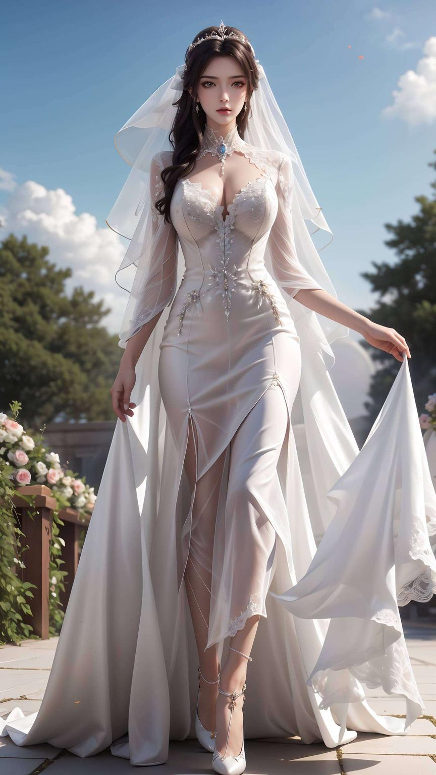 映衬出她的优雅与神秘以2K高清画质呈现