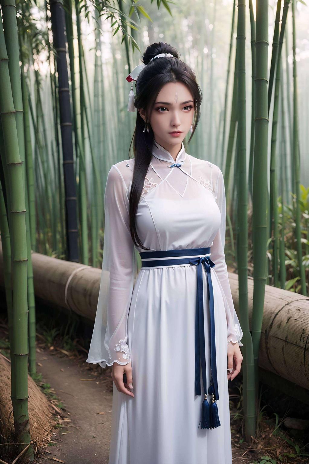 将陆雪琪的灵动与柔美ins风的设计