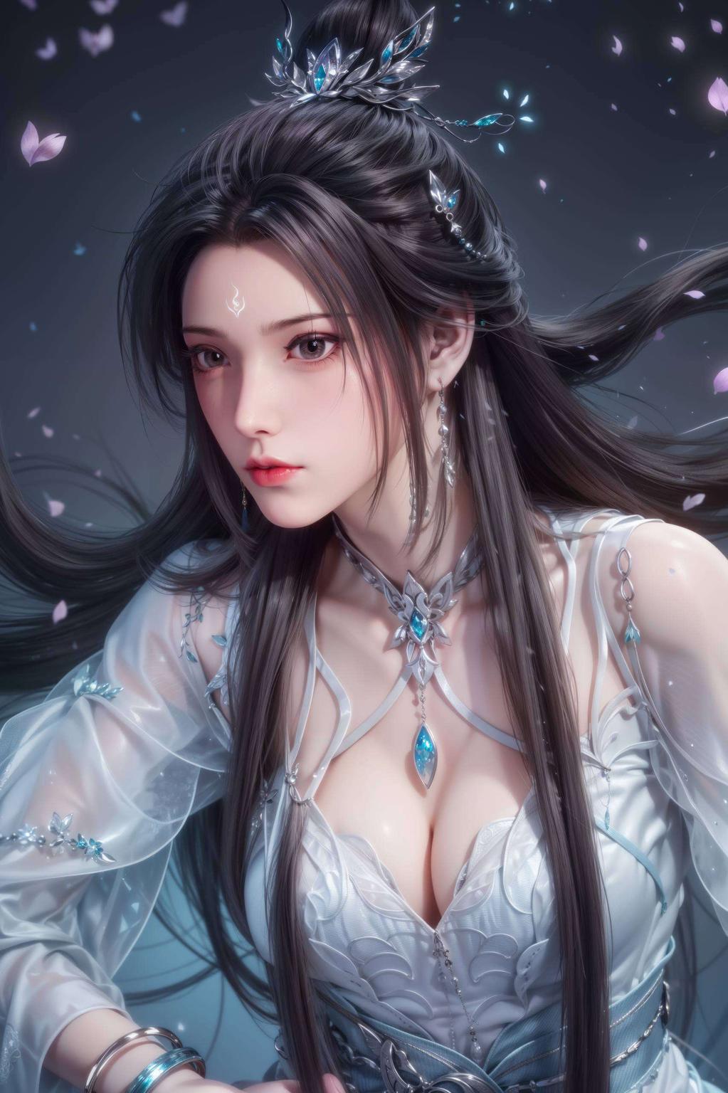 感受陆雪琪的清冷与坚韧精细描绘