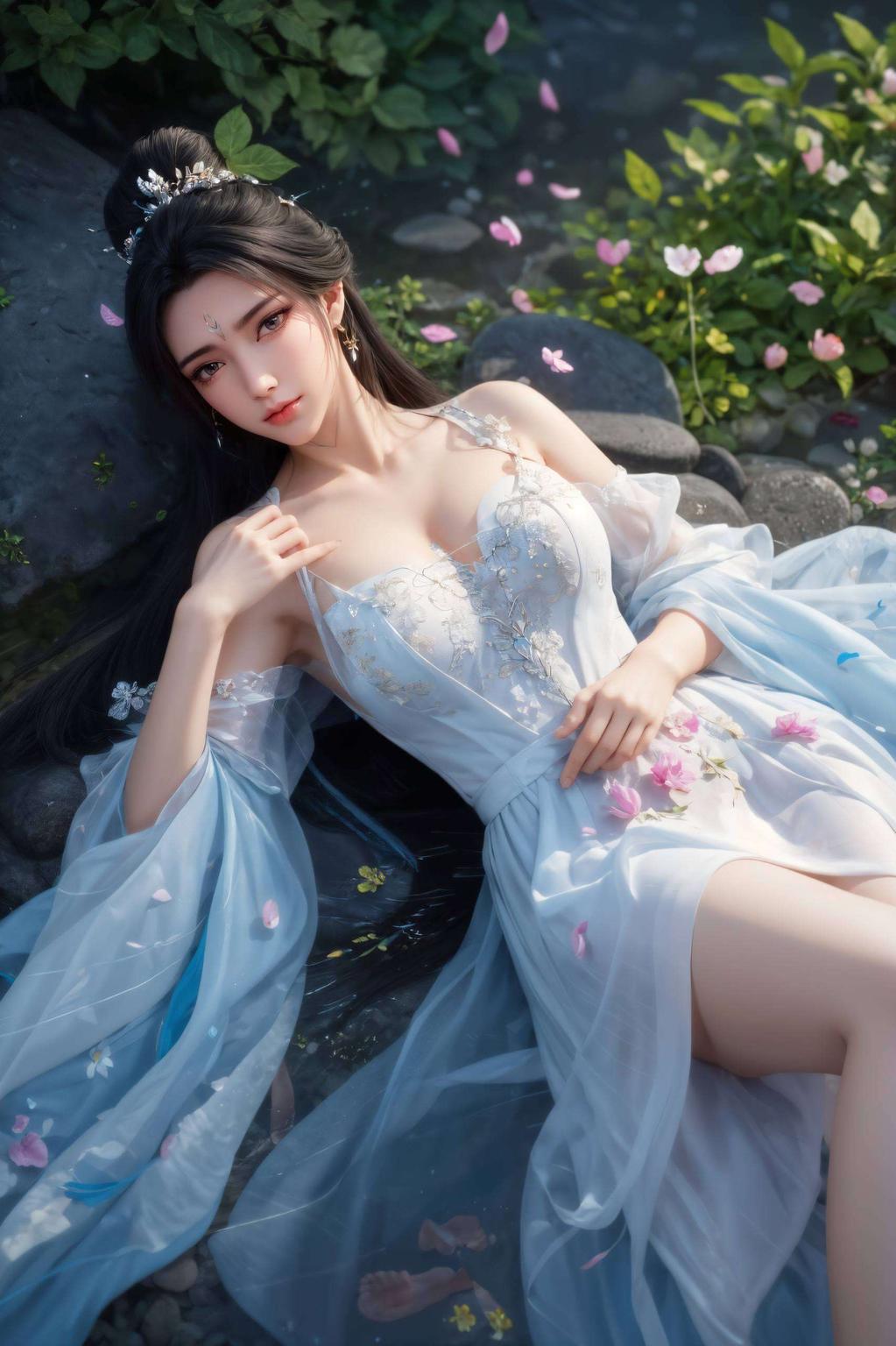 她的壁纸图片高清唯美细腻的笔触描绘出她的灵动身姿