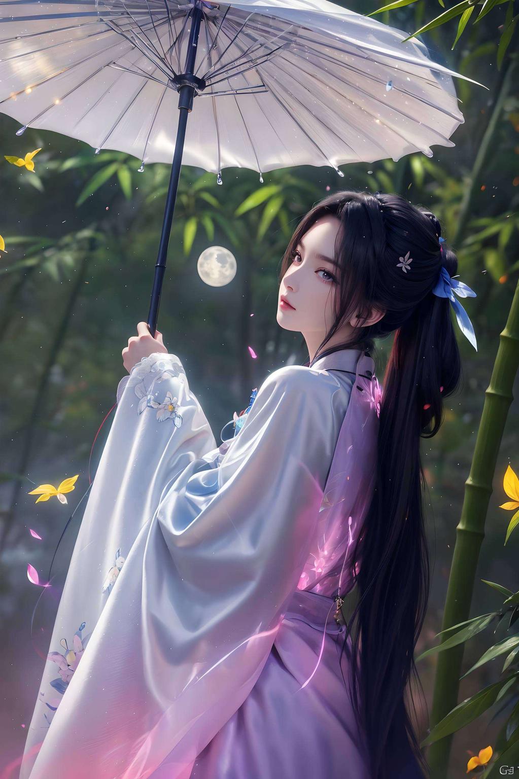 三屏拼接仿佛置身仙境