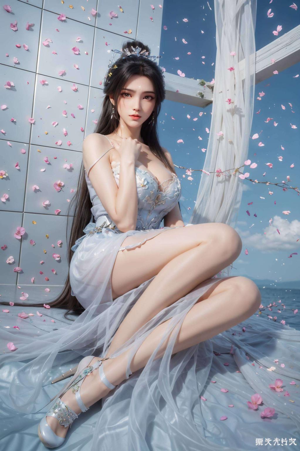 打造出2560p高清壁纸以细腻笔触勾勒出陆雪琪的灵动身姿