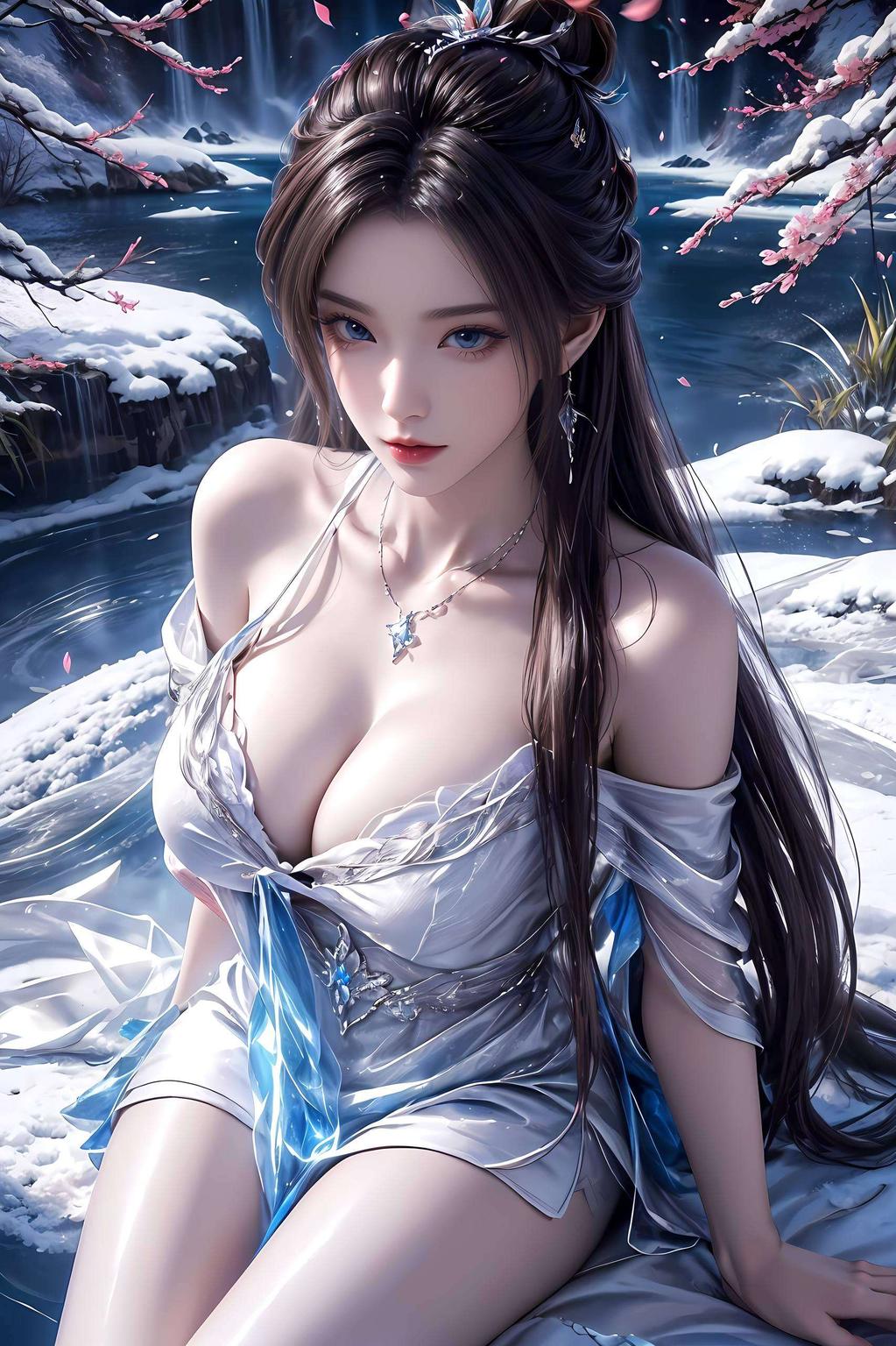 巧妙融合了国漫美女的灵动与LOL陆雪琪的高清质感每一帧都如艺术品般精致