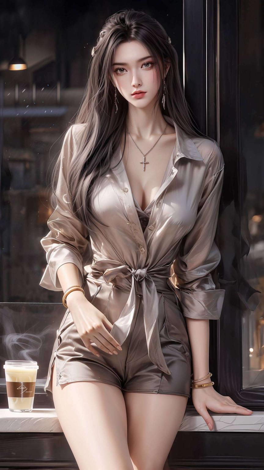 仿佛能引领你走进一个梦幻般的武侠世界她那婉约的气质
