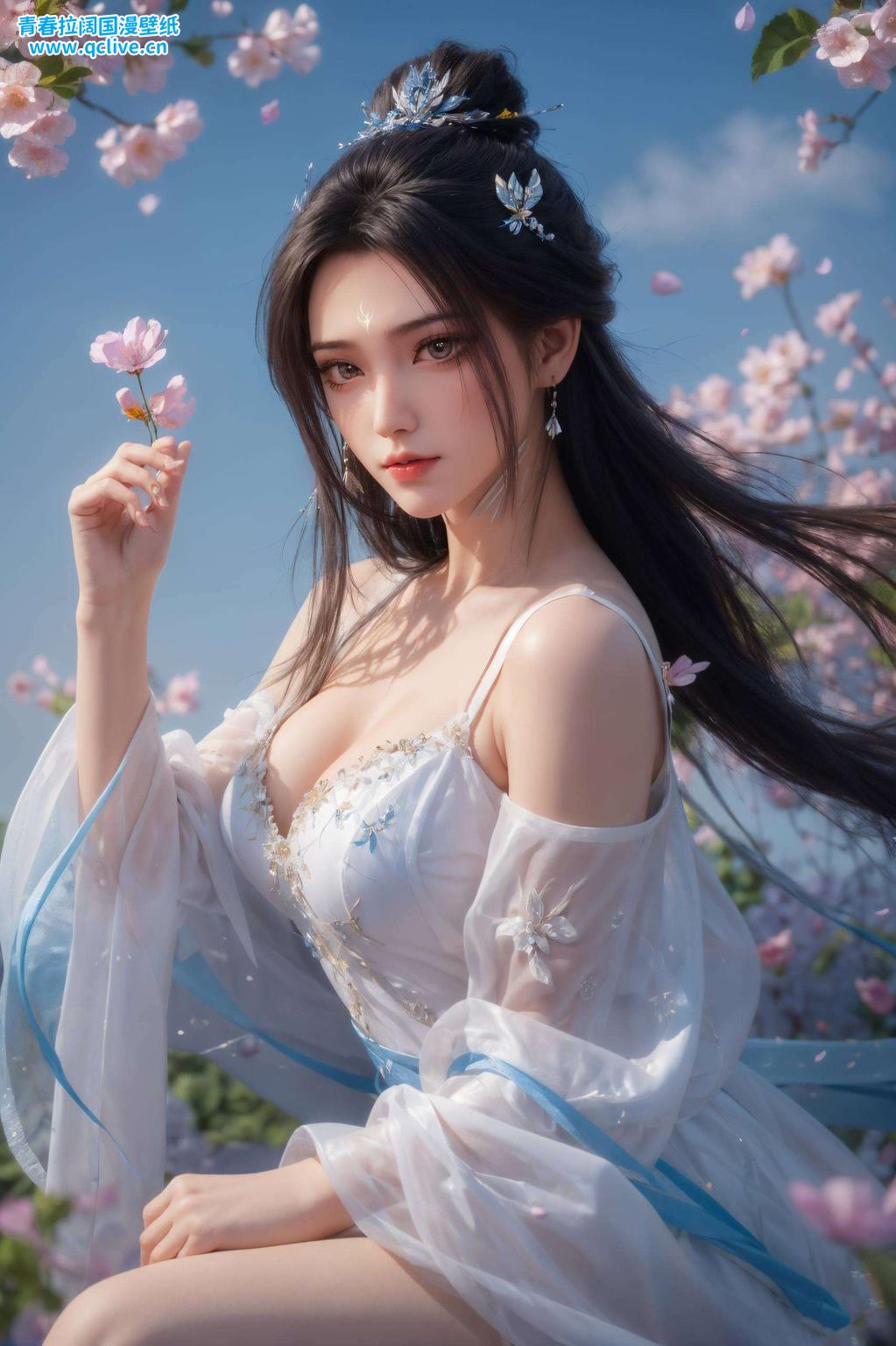 这款全屏壁纸带你走进国漫的梦幻世界