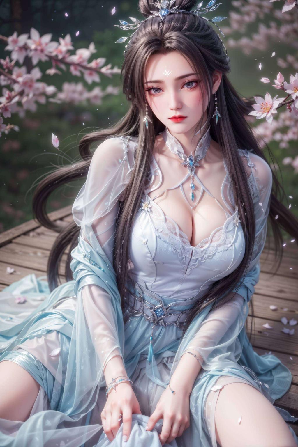 细腻笔触勾勒出她的灵动高清画质