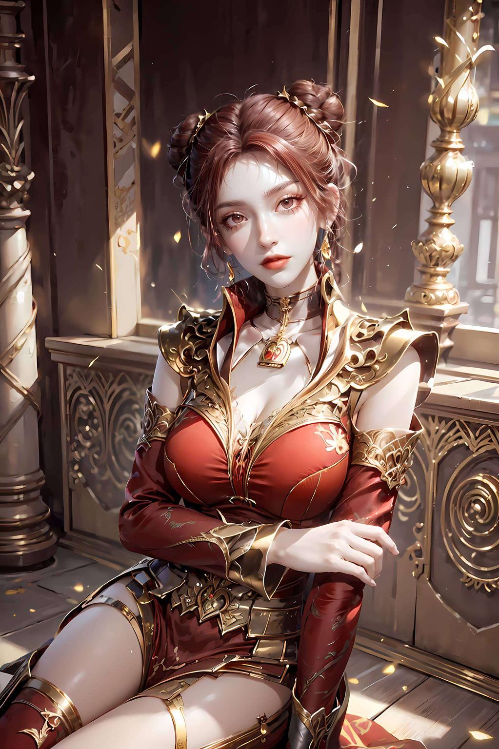 她的动作生动自然以极简风格勾勒国漫美女马小桃的jk美图