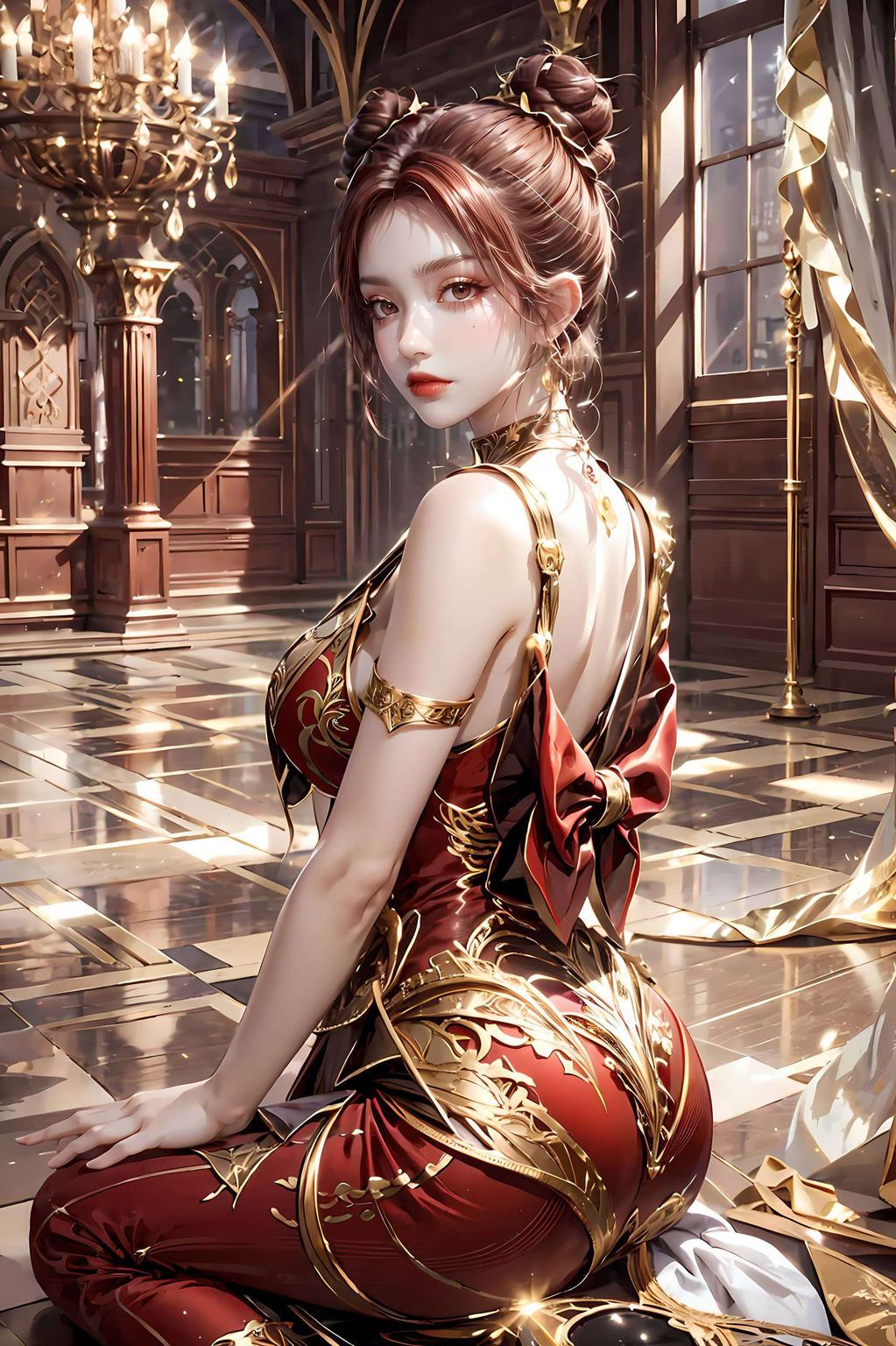 每一帧都是精心调教的视觉盛宴全屏绽放的AI绘画之美