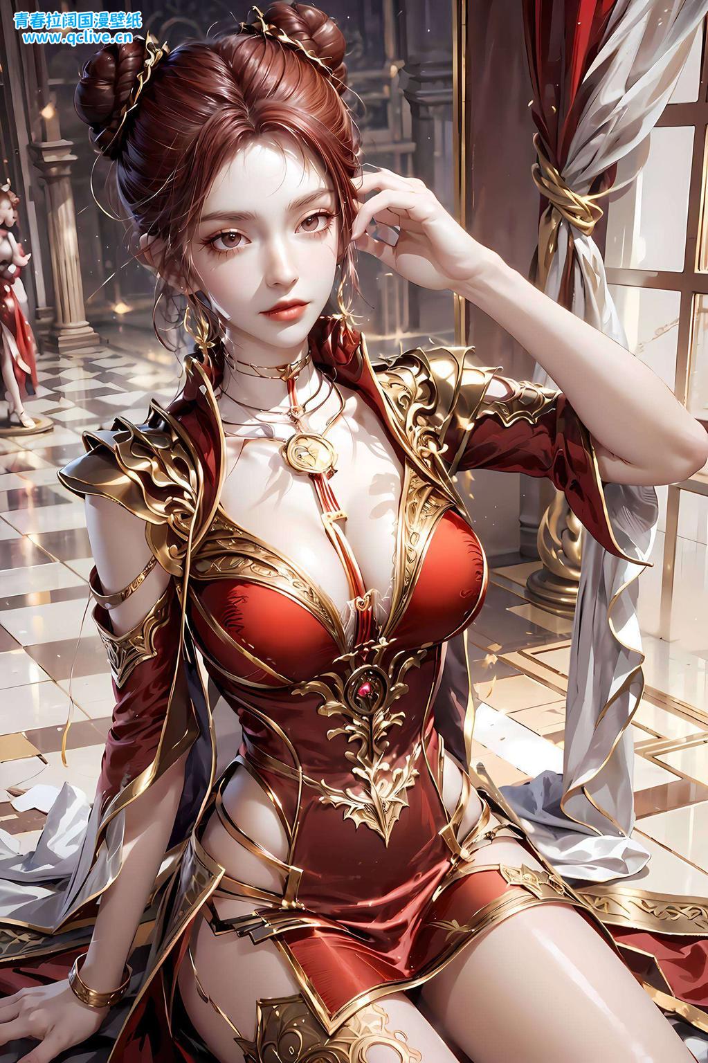 成为了男生们专用的电脑桌面主题这位国漫界的魅力女神
