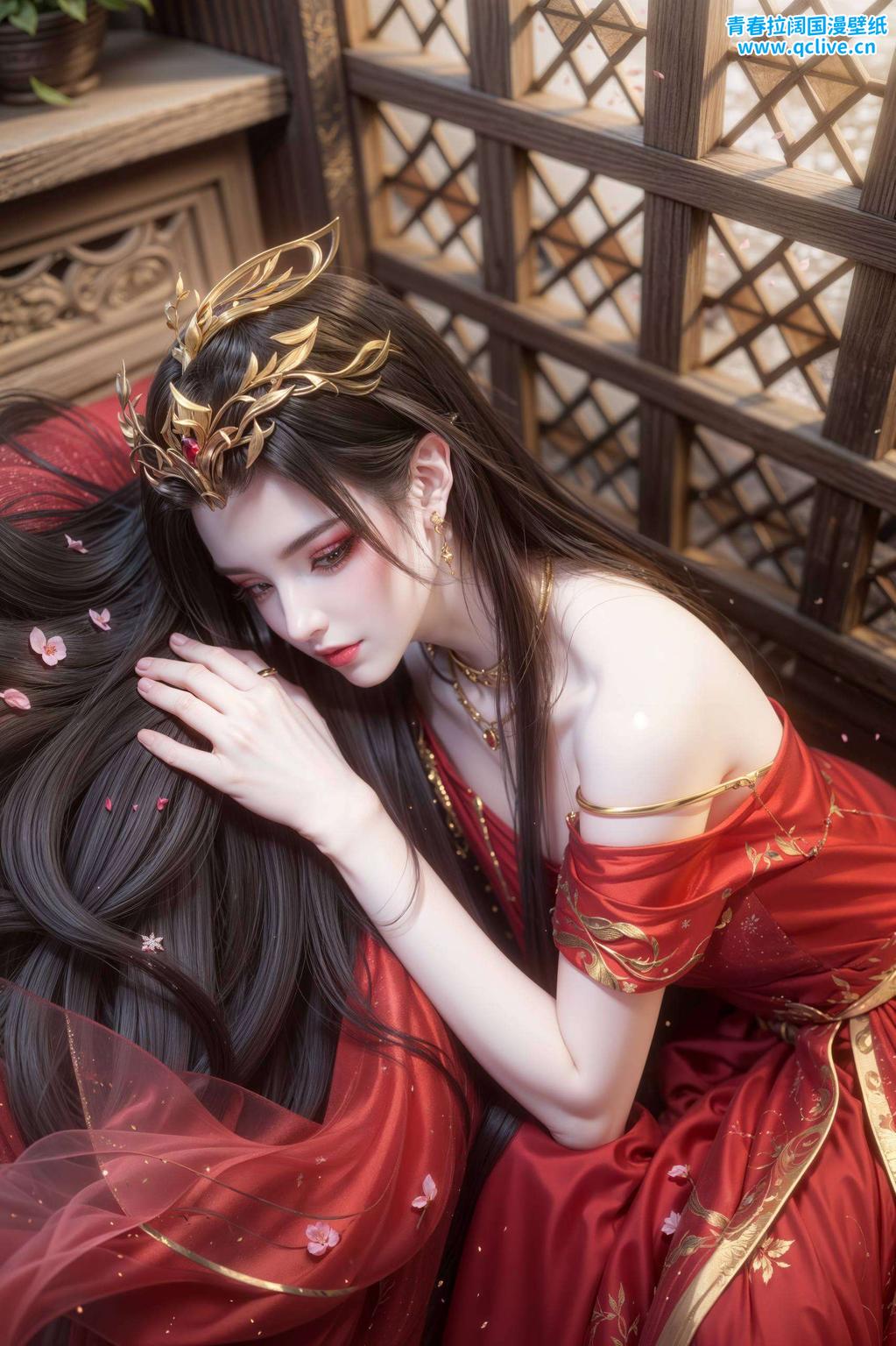 以斗破苍穹中美杜莎水池的经典形象为灵感极简风格中透着神秘与优雅