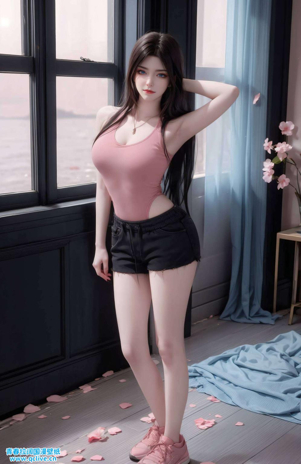 融合国漫美女元素以美杜莎图片为灵感