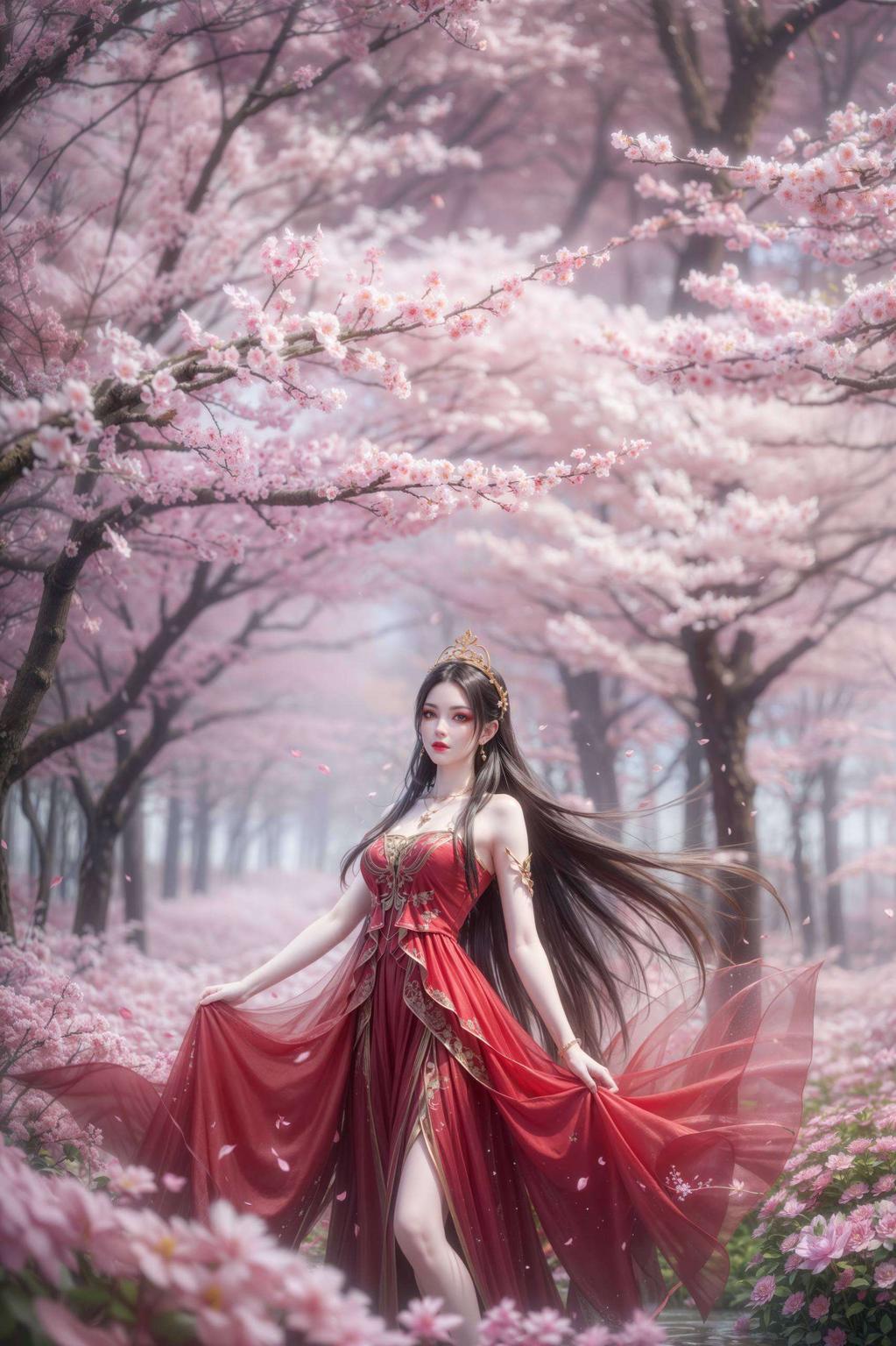 彰显国漫女神的独特魅力金碧辉煌的蛇发与深邃眼神