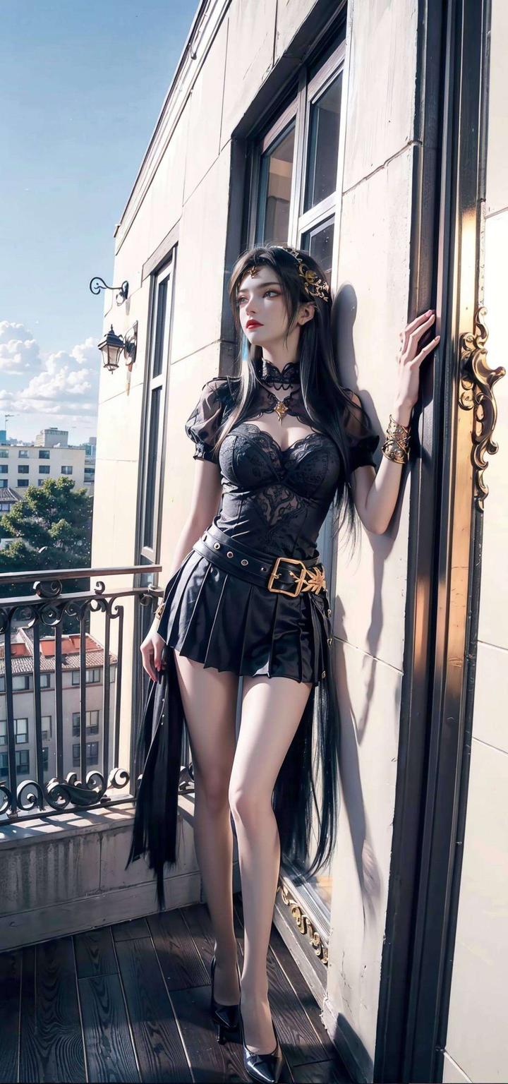 背景中融入了炫目的光影效果以斗破苍穹中的蛇女美杜莎为主题