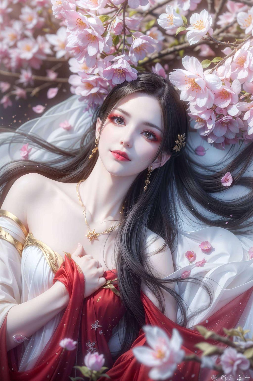 这幅美杜莎长大壁纸宛如穿越时空的仙子