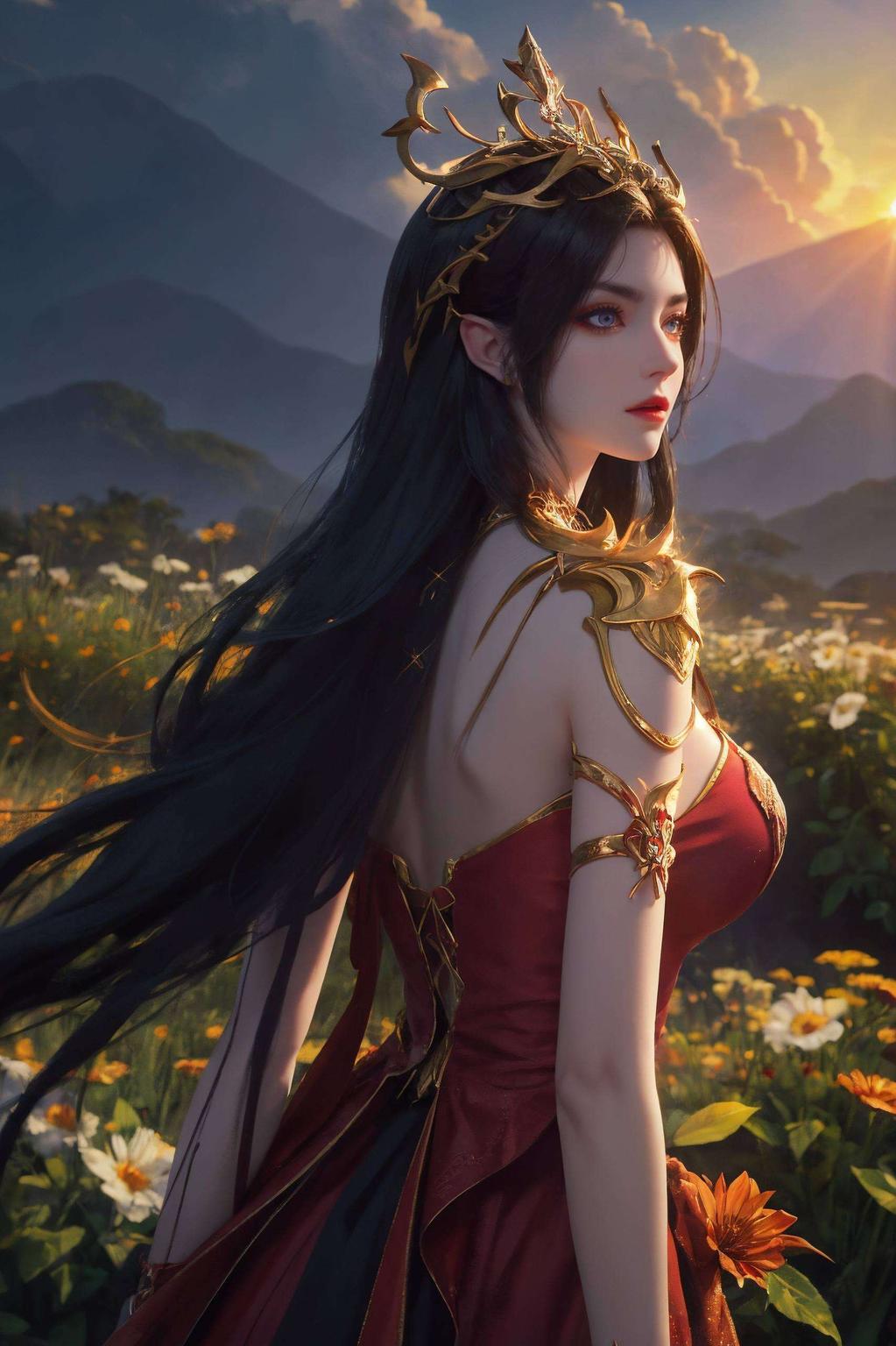 美杜莎那深邃的眼神、优雅的姿态这款超清壁纸4K全屏美杜莎