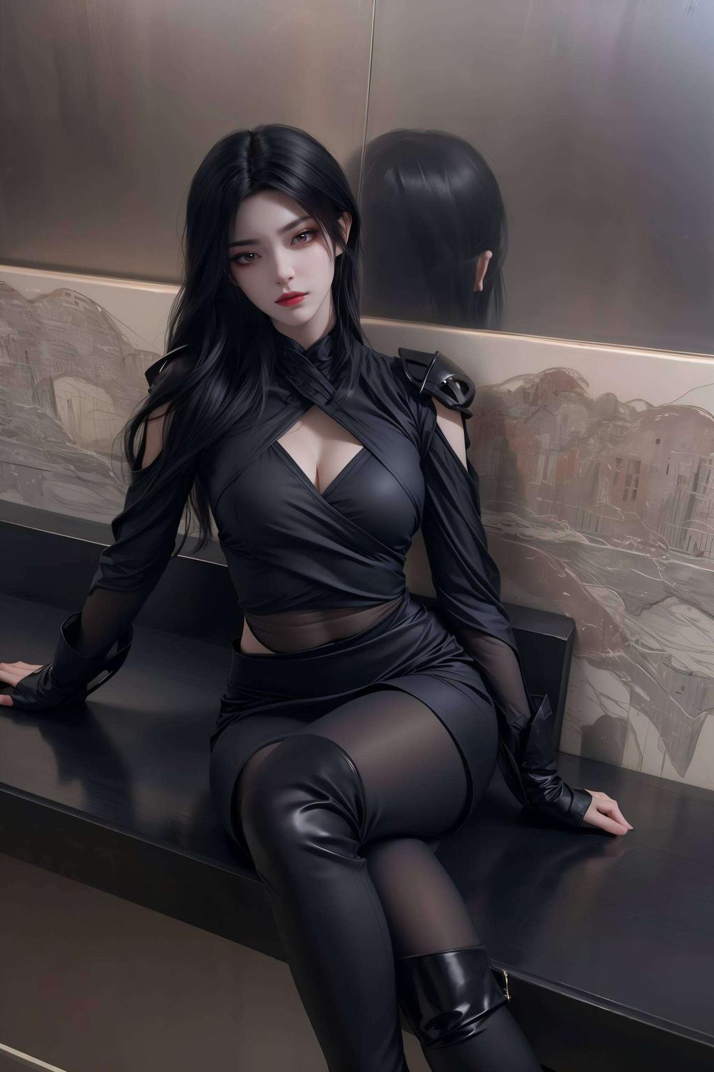 让美杜莎的神秘气质与国漫的魅力完美结合为你的电脑桌面增添一抹奇幻色彩