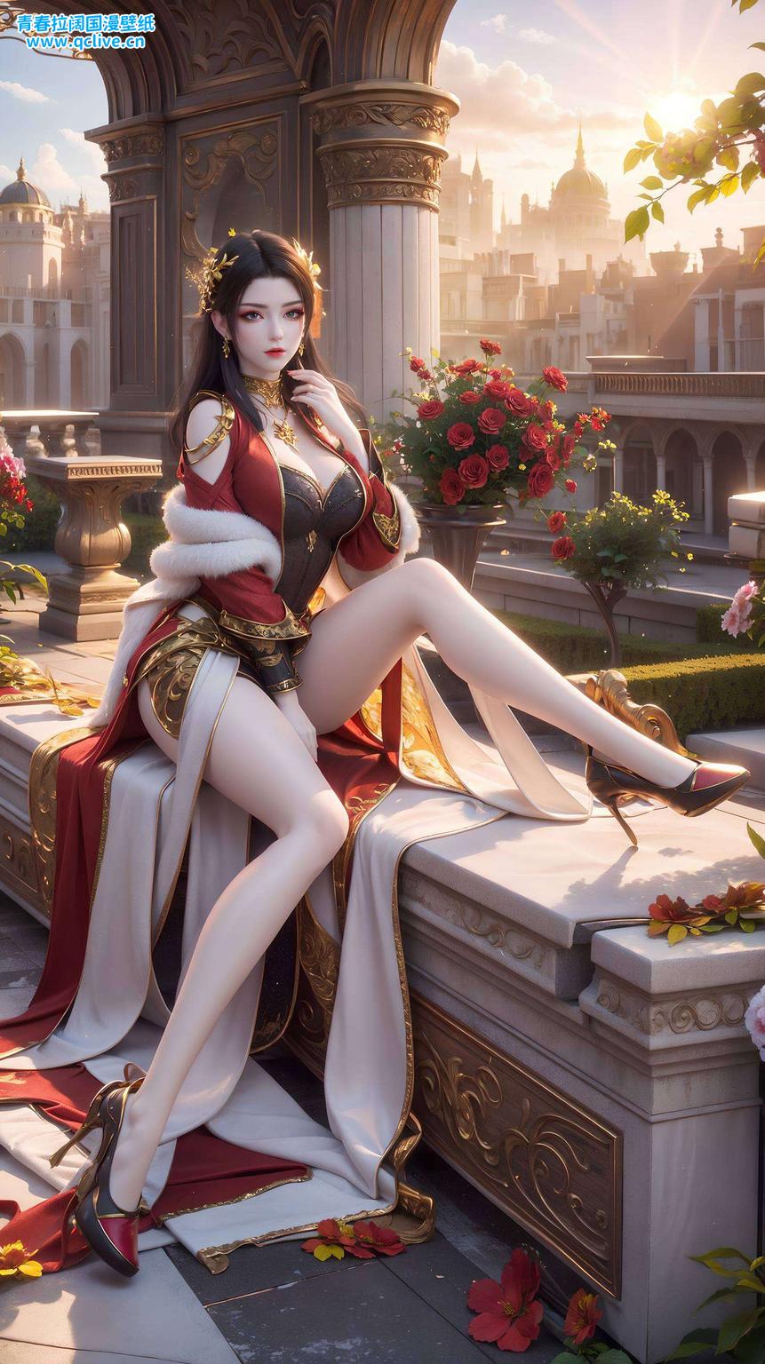 为你的平板增添一抹别样风情将国漫女神美杜莎的裸妆形象完美呈现
