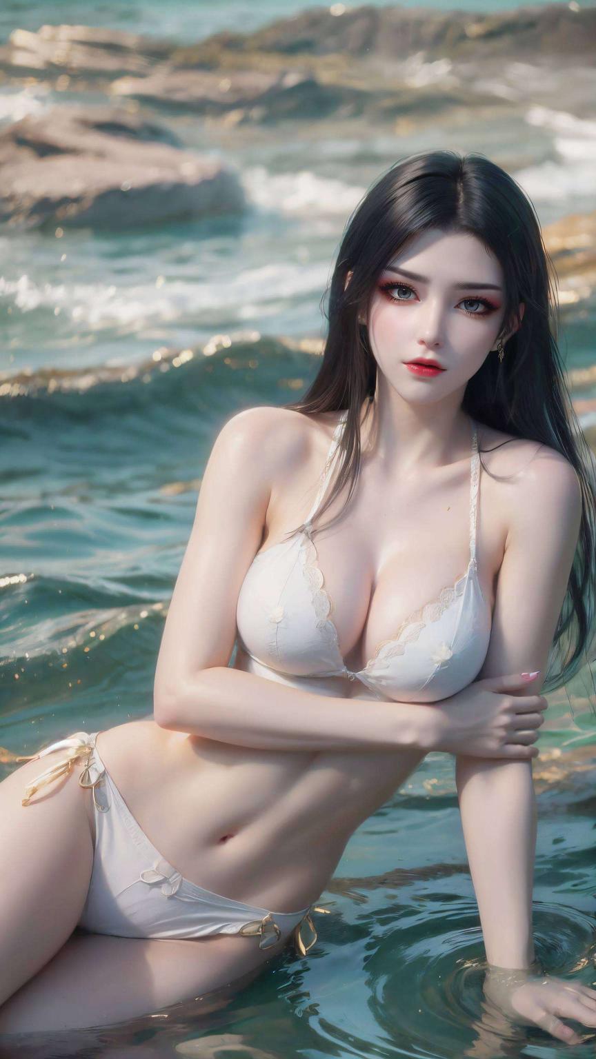 身姿曼妙如流水眼神深邃如星空