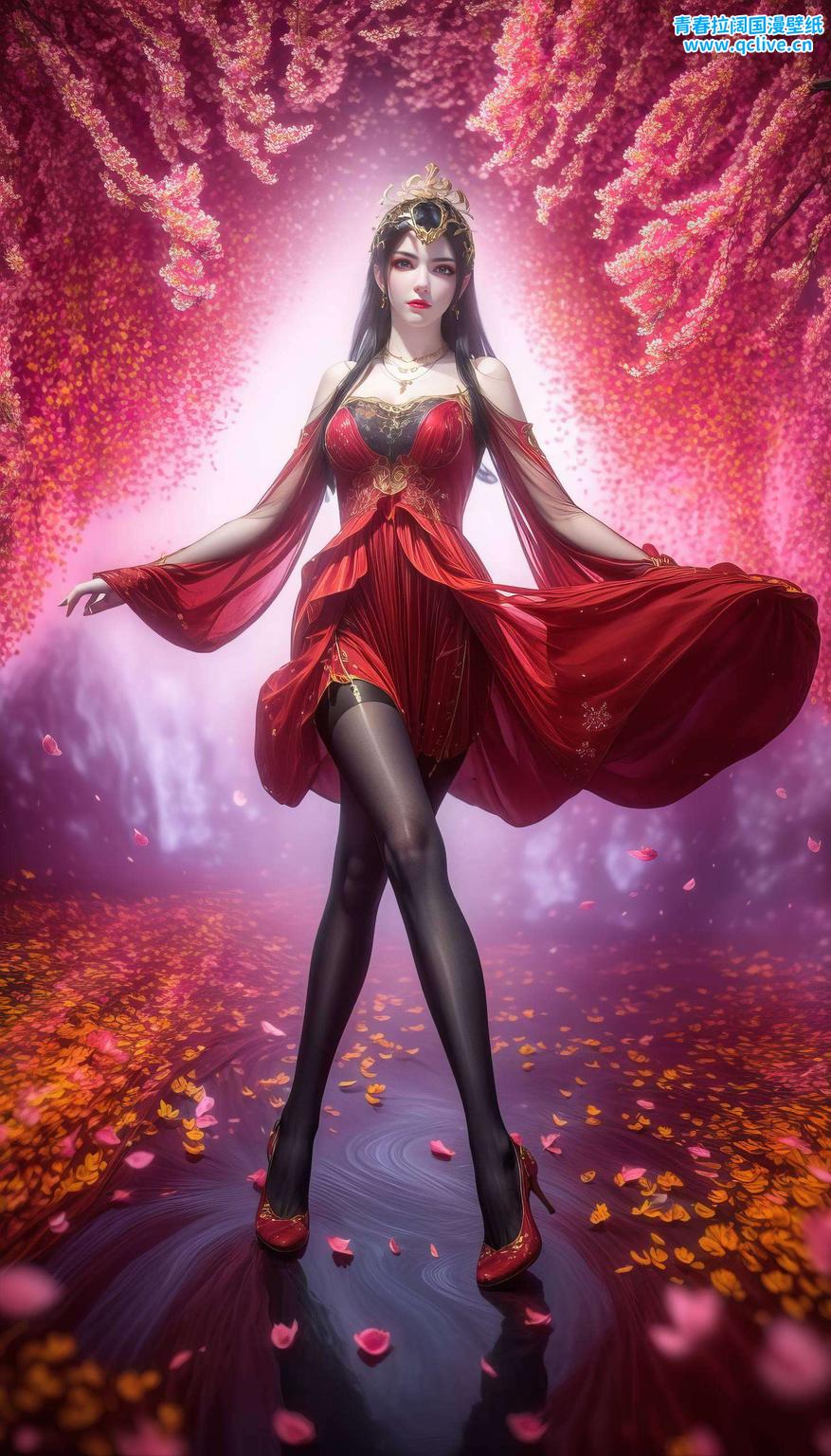 斗破官方美杜莎女王壁纸以其独特的魅力她那冷艳的姿态