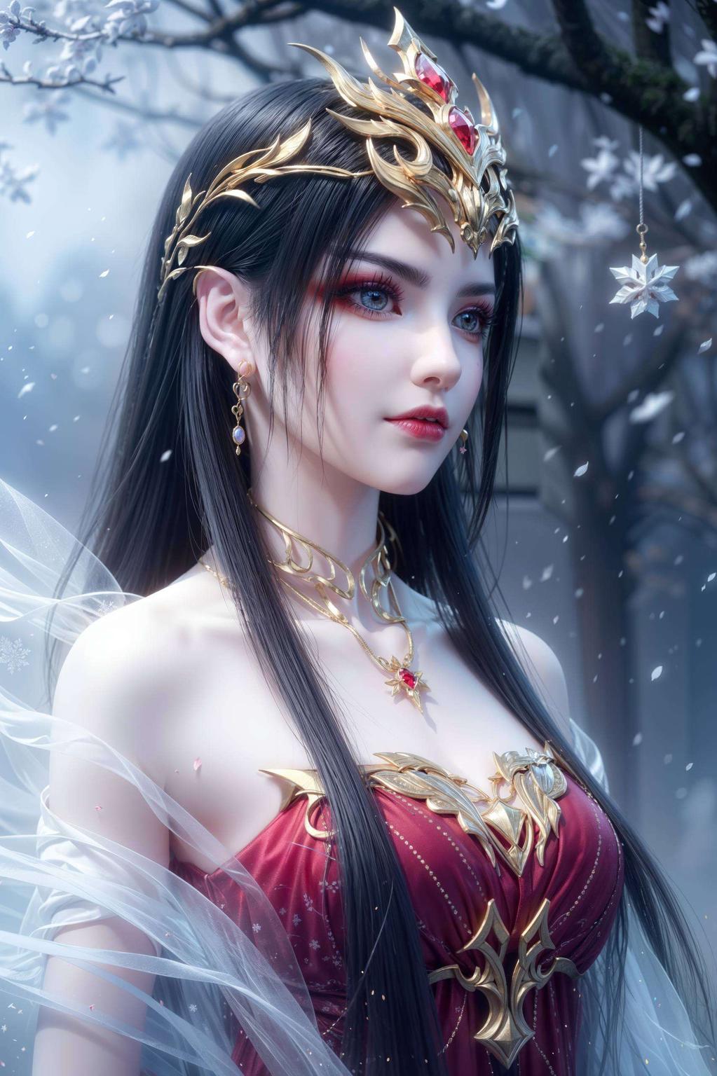 斗破苍穹中的美杜莎为手机壁纸增添了一抹亮丽的风景