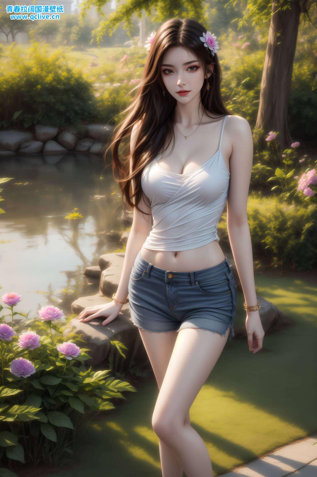 美杜莎女王栩栩如生这款【斗破苍穹高清3D美杜莎壁纸】