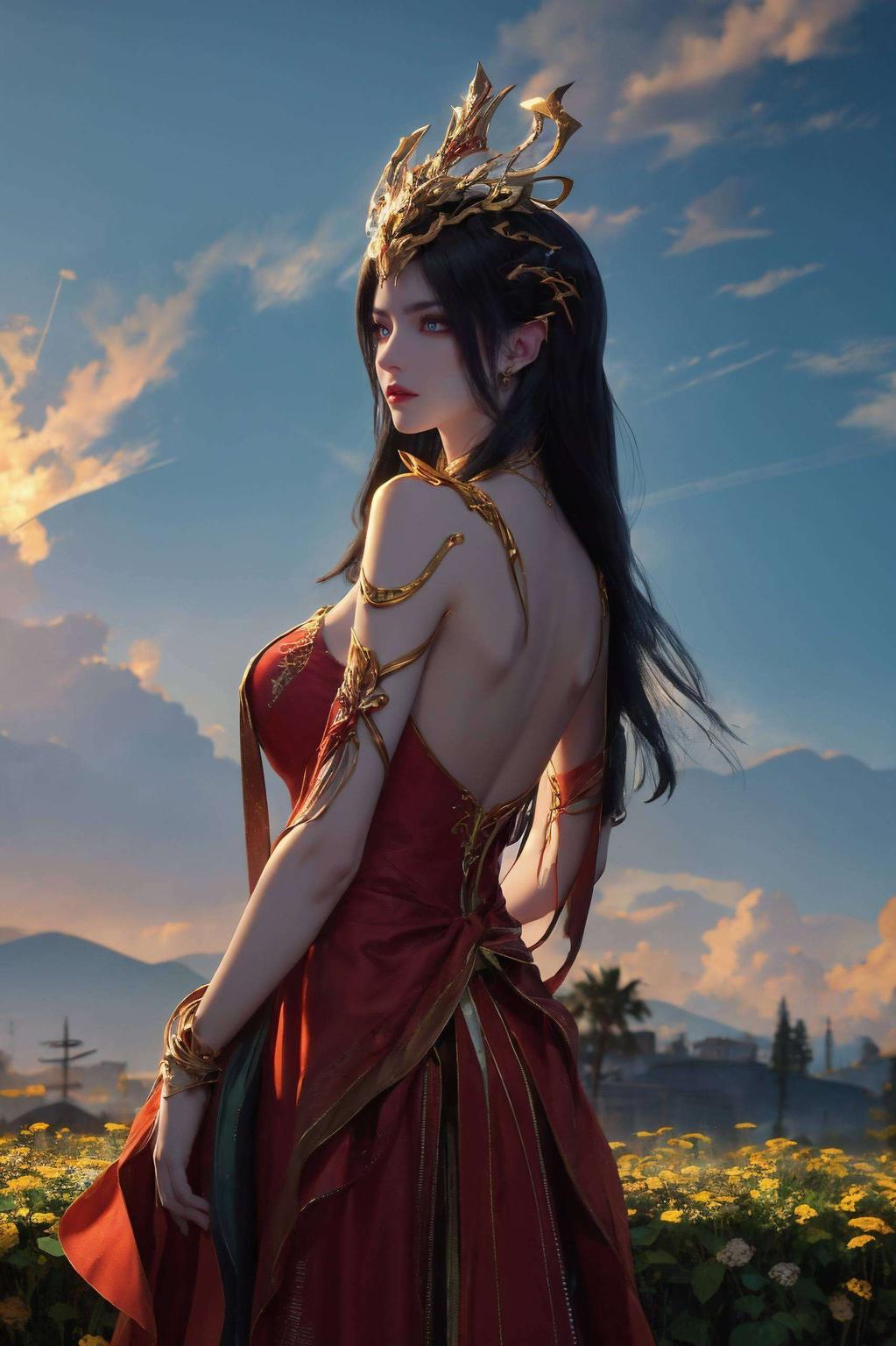 斗破苍穹中的美杜莎女王为你的iPhone桌面增添一抹奇幻色彩