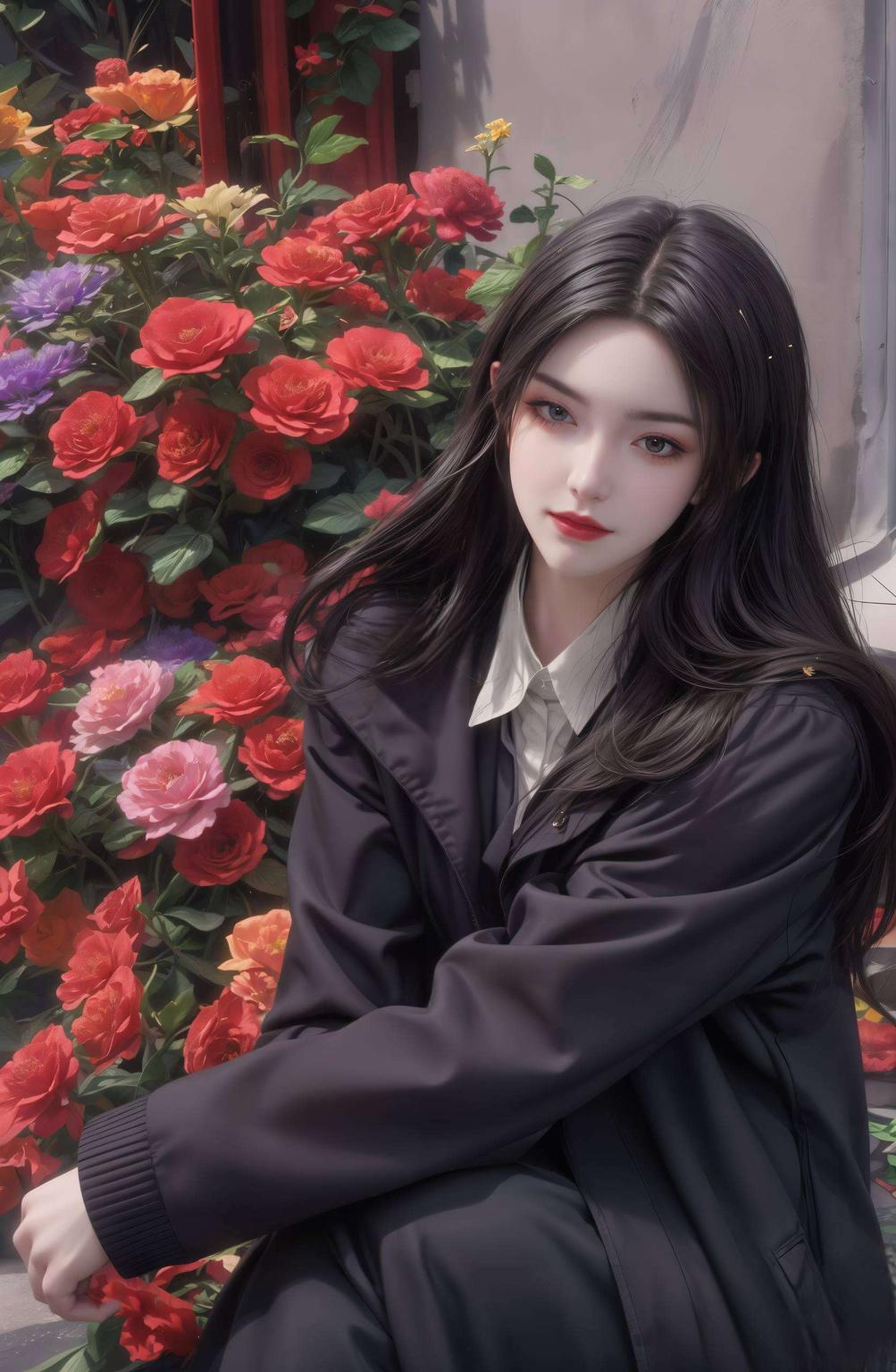 这款AI国漫美女护眼壁纸斗破苍穹中的彩鳞美女灵动生动