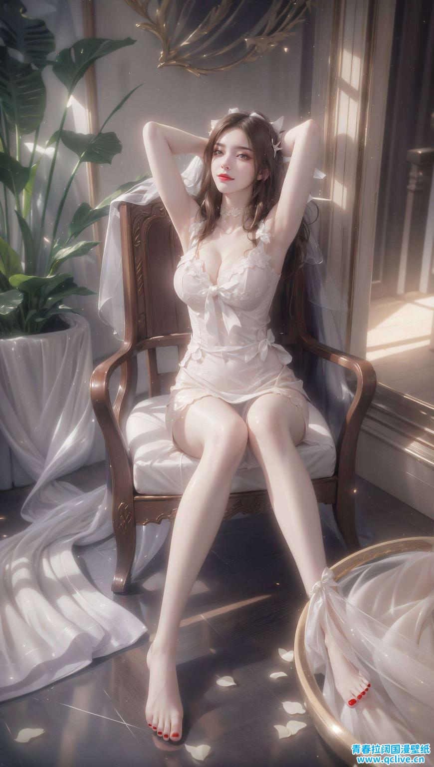 让你的手机瞬间化身国漫画廊以国漫女神美杜莎为灵感