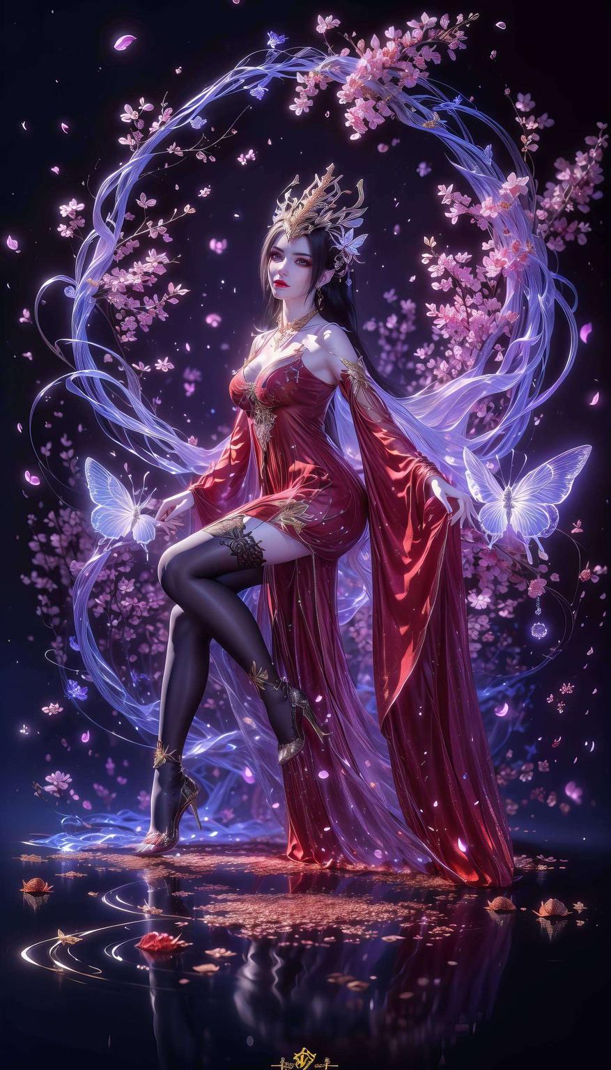 让每位用户都能感受到蛇女的冷艳与力量这款震撼桌佈苹果桌面主题