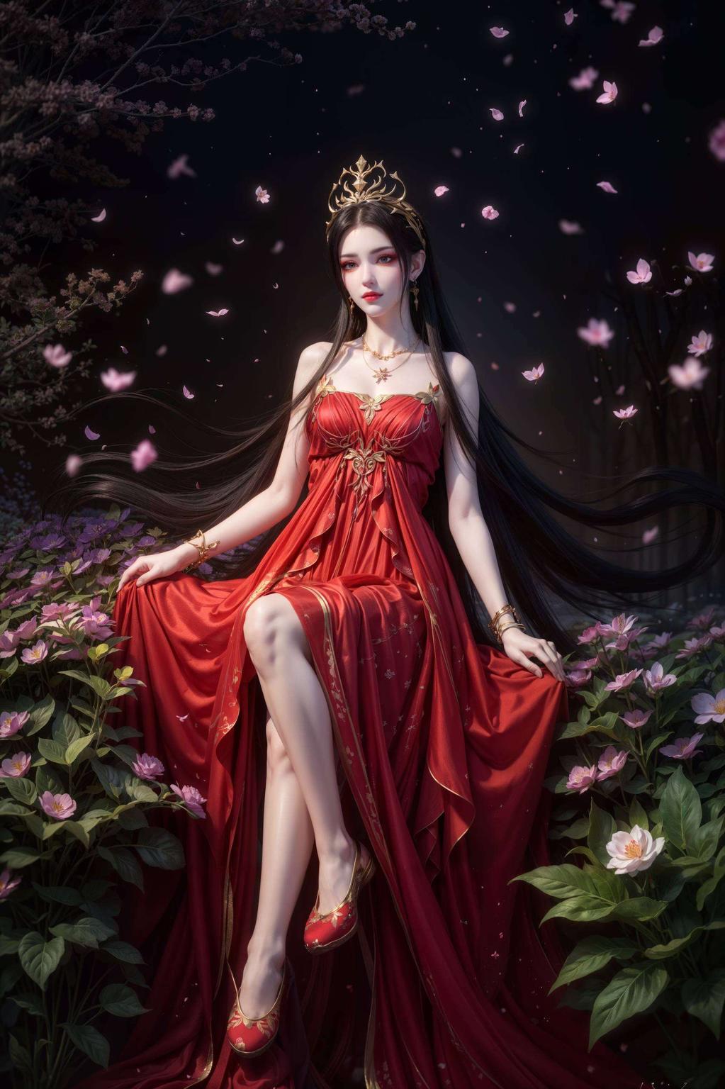 将美杜莎的神秘形象与简约美学完美融合墨绿色的背景中