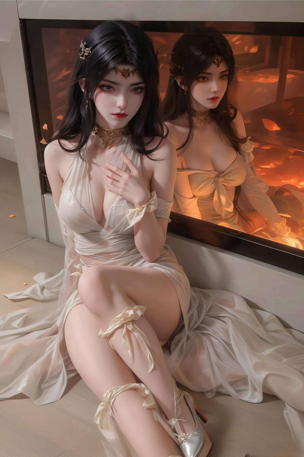 流畅线条每一张美杜莎桌面壁纸都是精心绘制