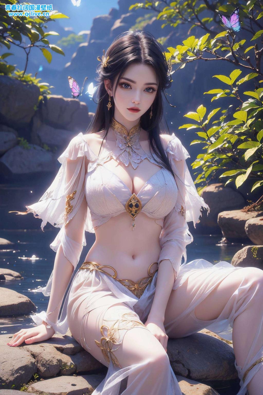 为你的手机桌面增添一抹国漫女神的魅力让每一次解锁都成为一场视觉盛宴
