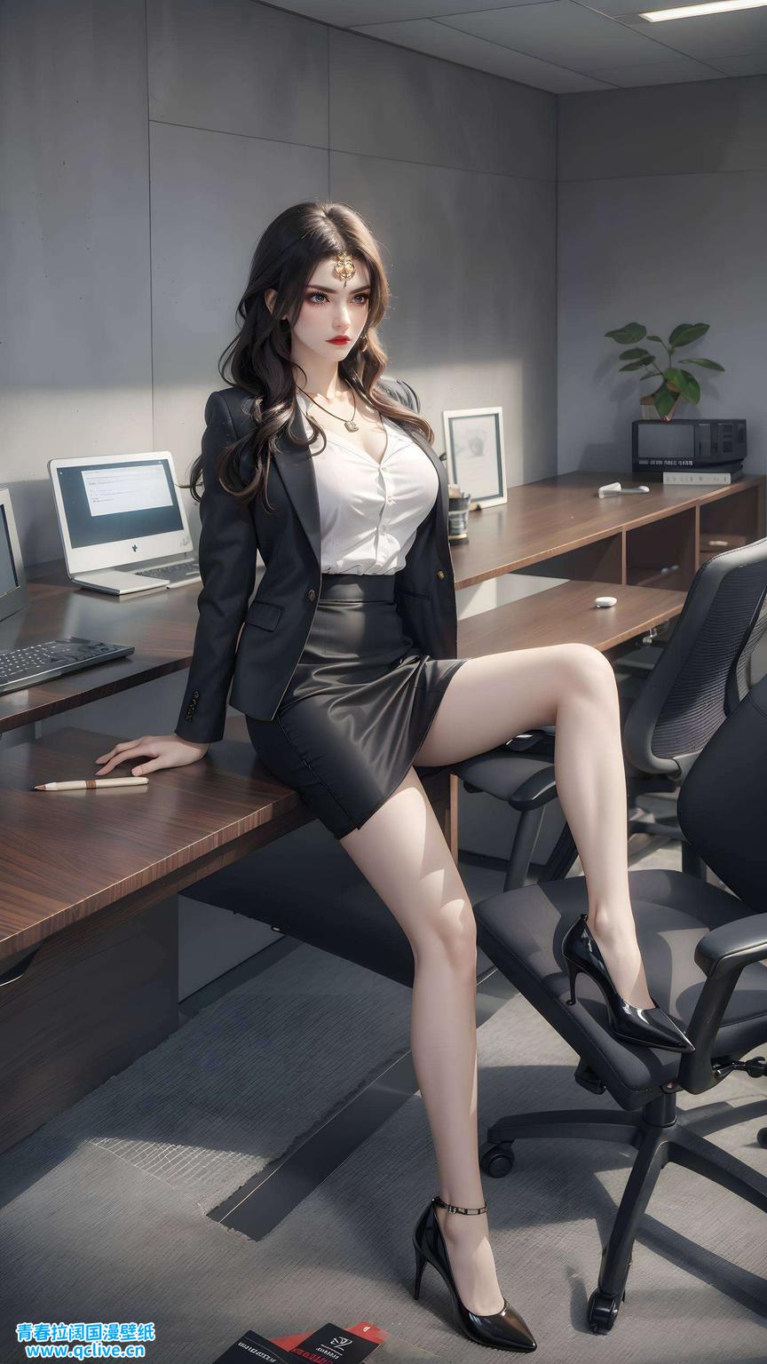 为你的电脑桌面增添一份异域风情与力量之美这款平板壁纸以她为灵感