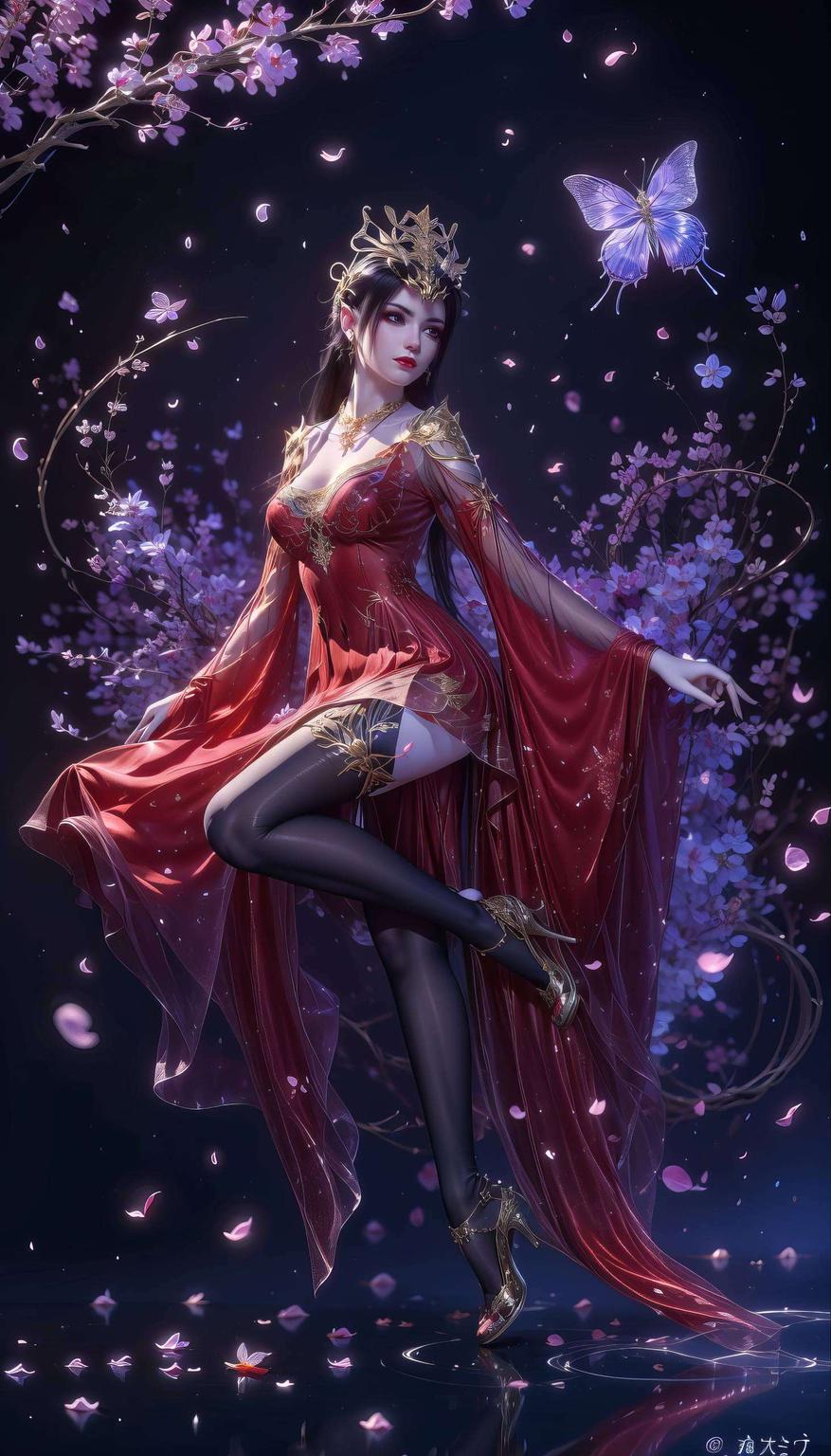 以细腻笔触捕捉每一丝光彩绘制美杜莎的神秘魅力