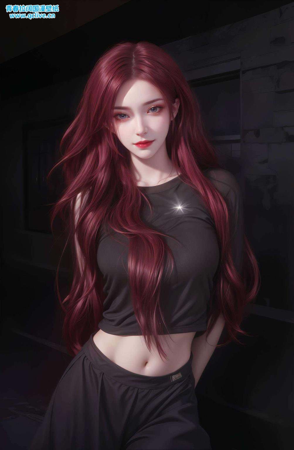 这幅【国漫女神壁纸美杜莎高清】仿佛从屏幕中走出
