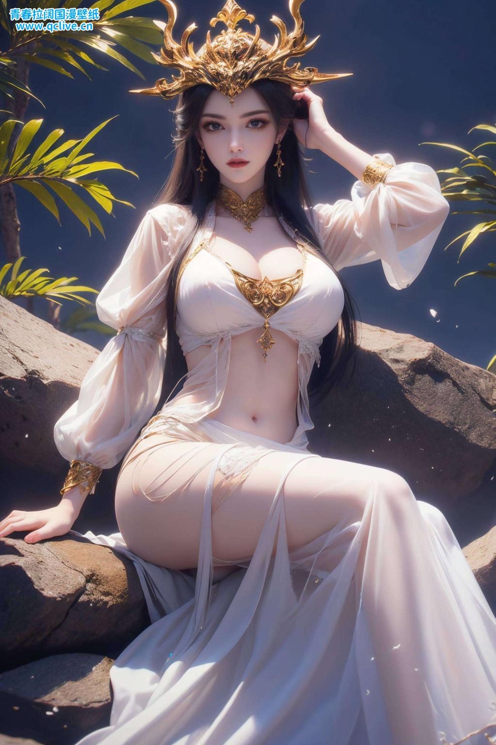 国漫女生的魅力尽显4K超清画质