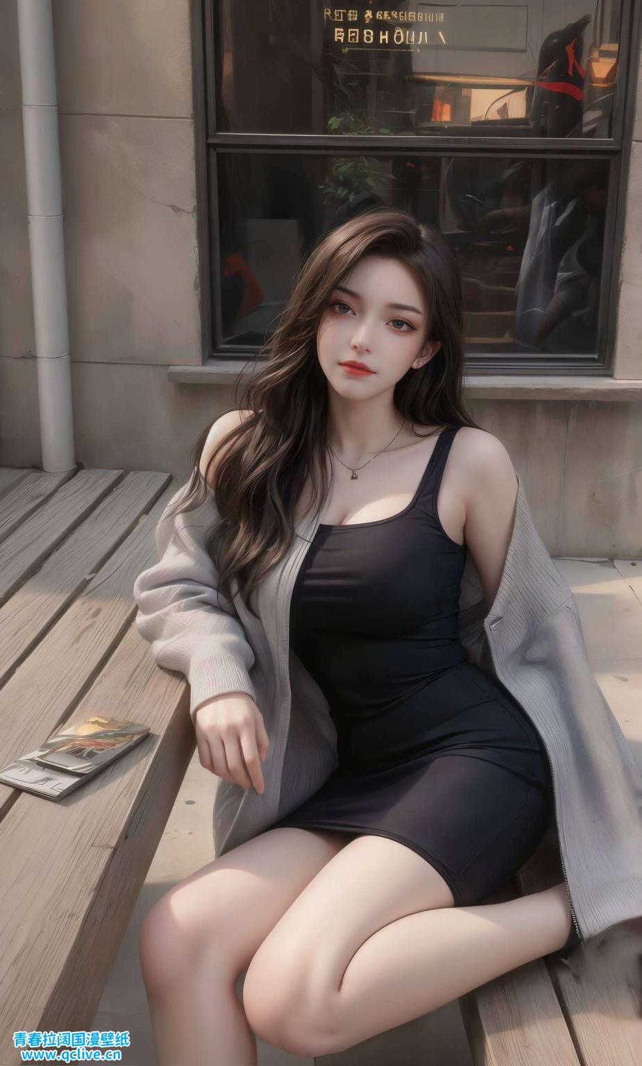 为你的PC桌面带来一场视觉盛宴融合了国漫女神的独特魅力与AI绘画的精湛技艺