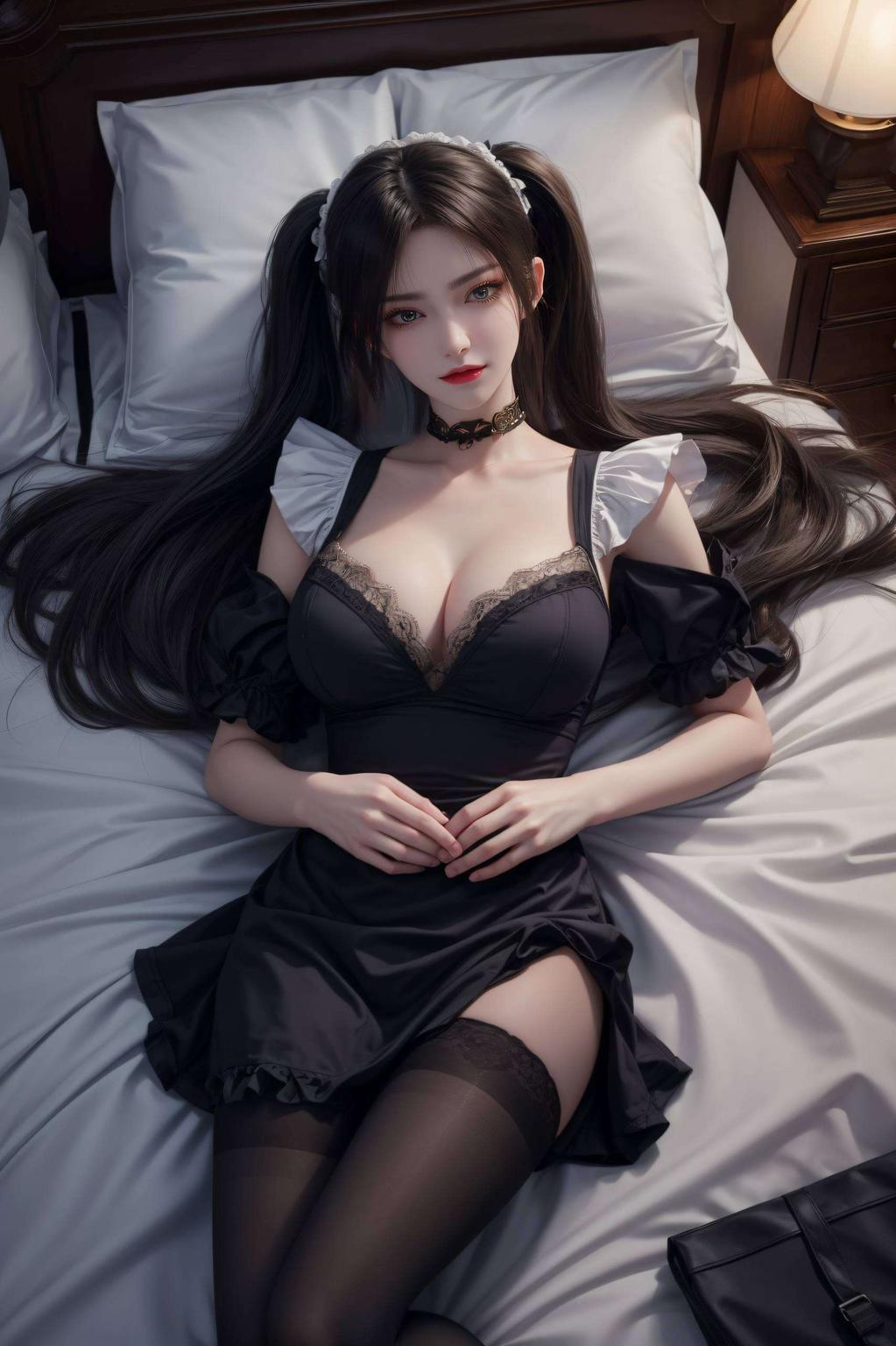 这款AI绘画作品将美杜莎的唯美形象完美呈现