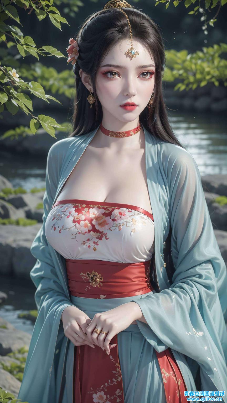 国漫女神墨云的图片可爱灵动