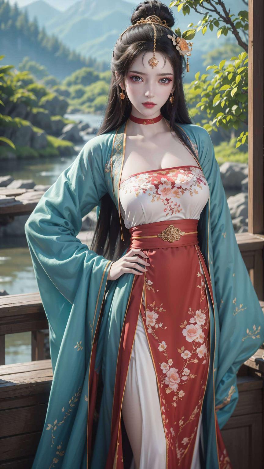 简洁的线条睡衣飘逸
