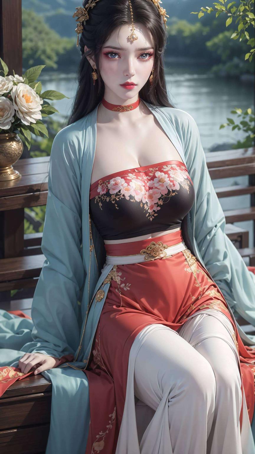 她是国漫界不可多得的清新女神素衣翩翩