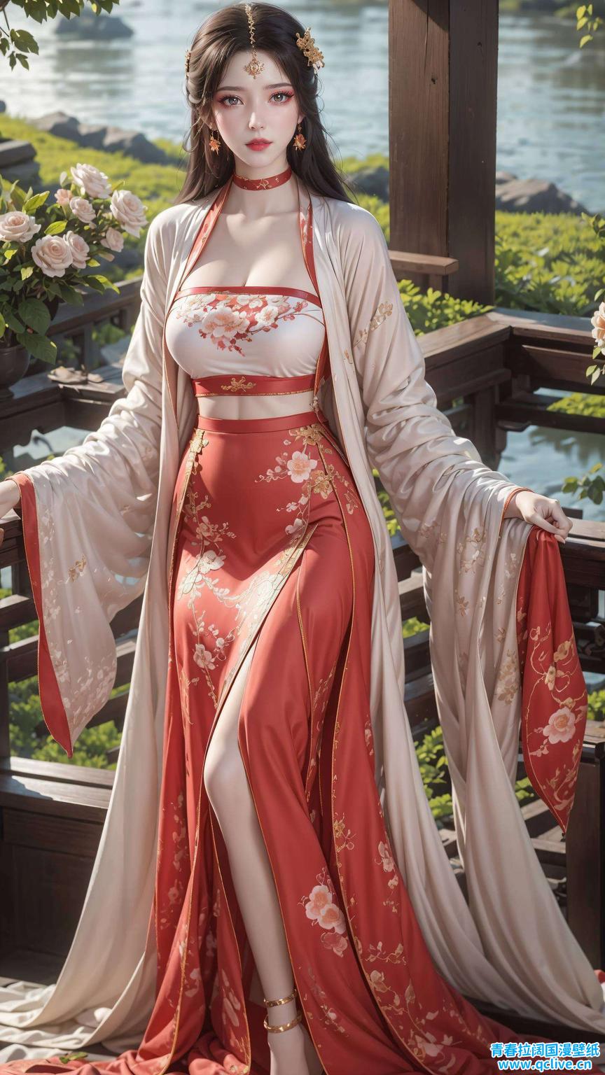 为你的手机屏幕增添一抹独特韵味墨云赤脚壁纸高清图片