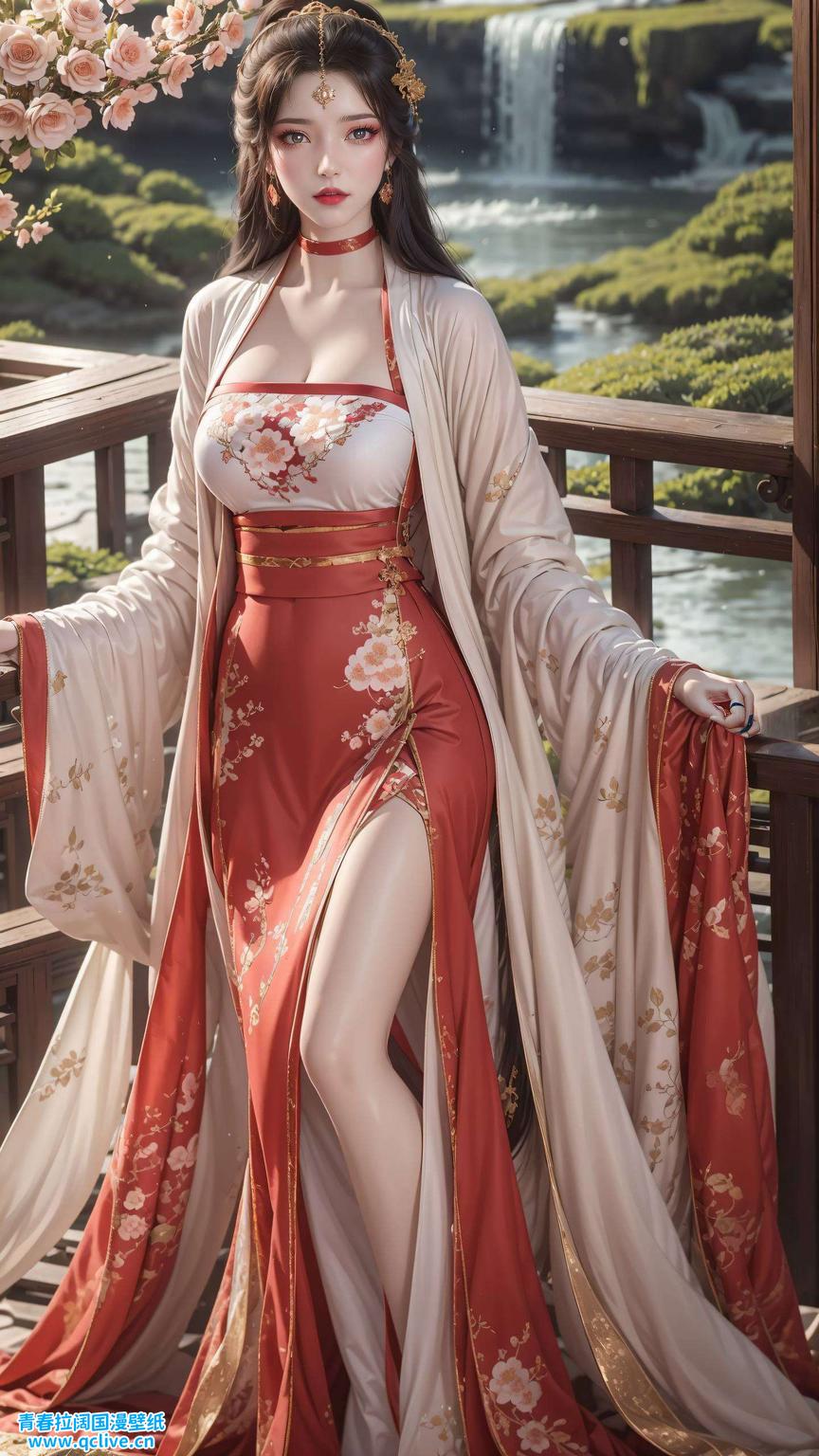 感受国漫之美动漫仙逆墨云的倩影如梦似幻