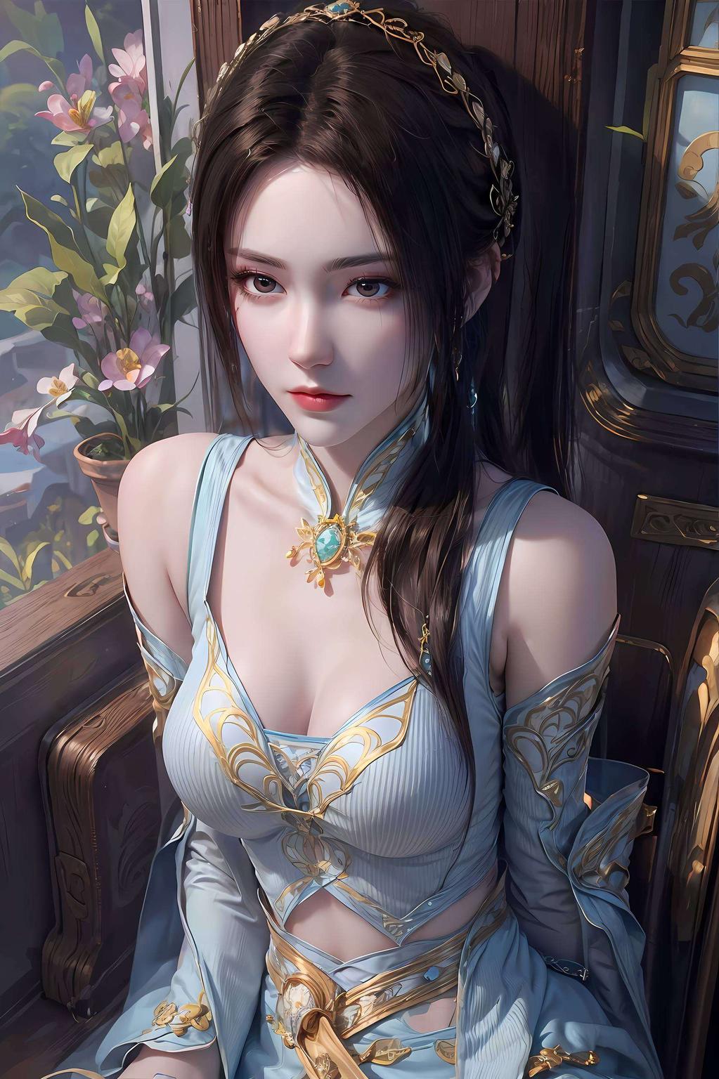 动态壁纸让女神时刻陪伴赛博朋克风格更显个性张扬