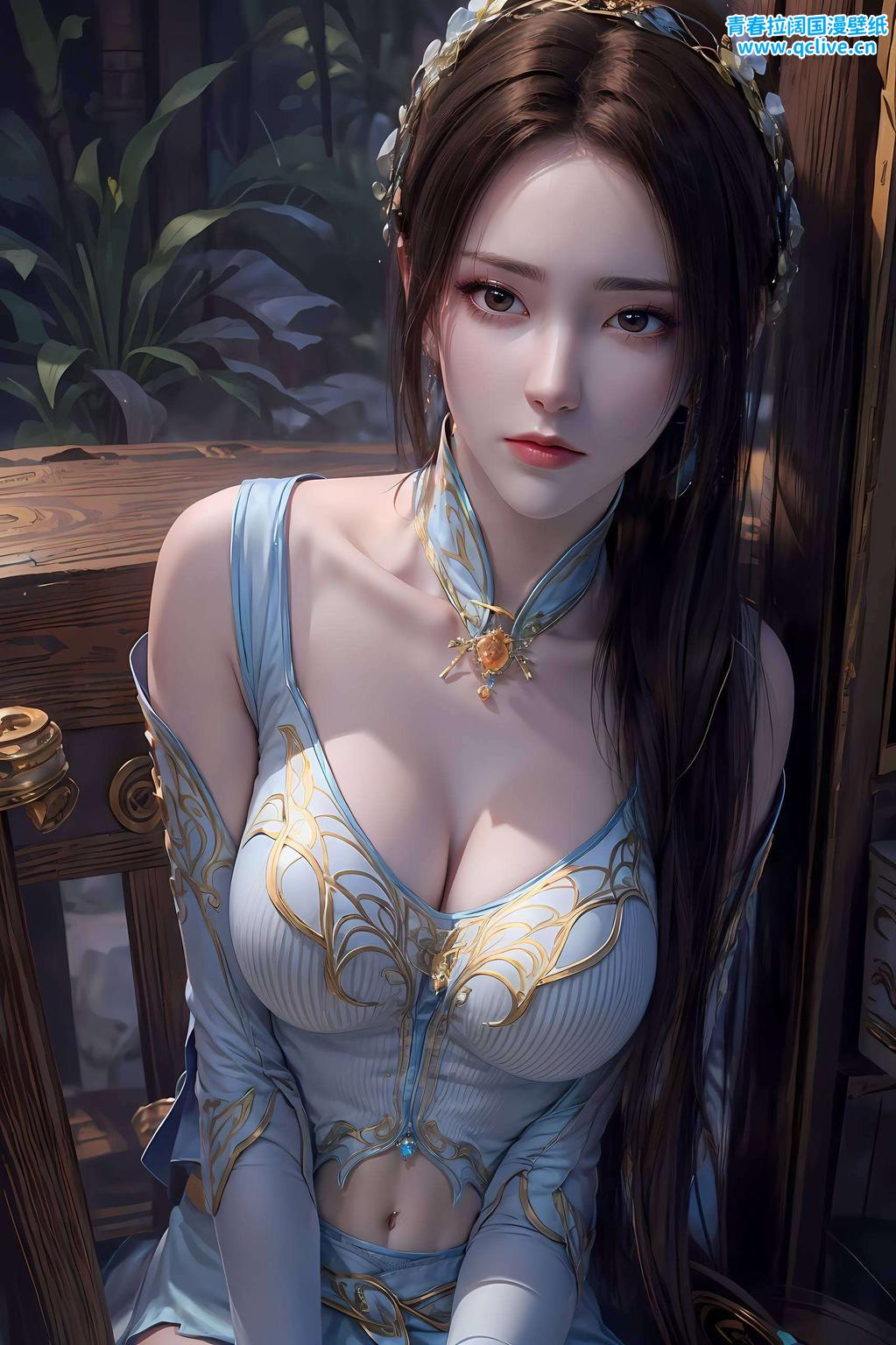 这幅简易图片壁纸纳兰嫣然轻舞广袖