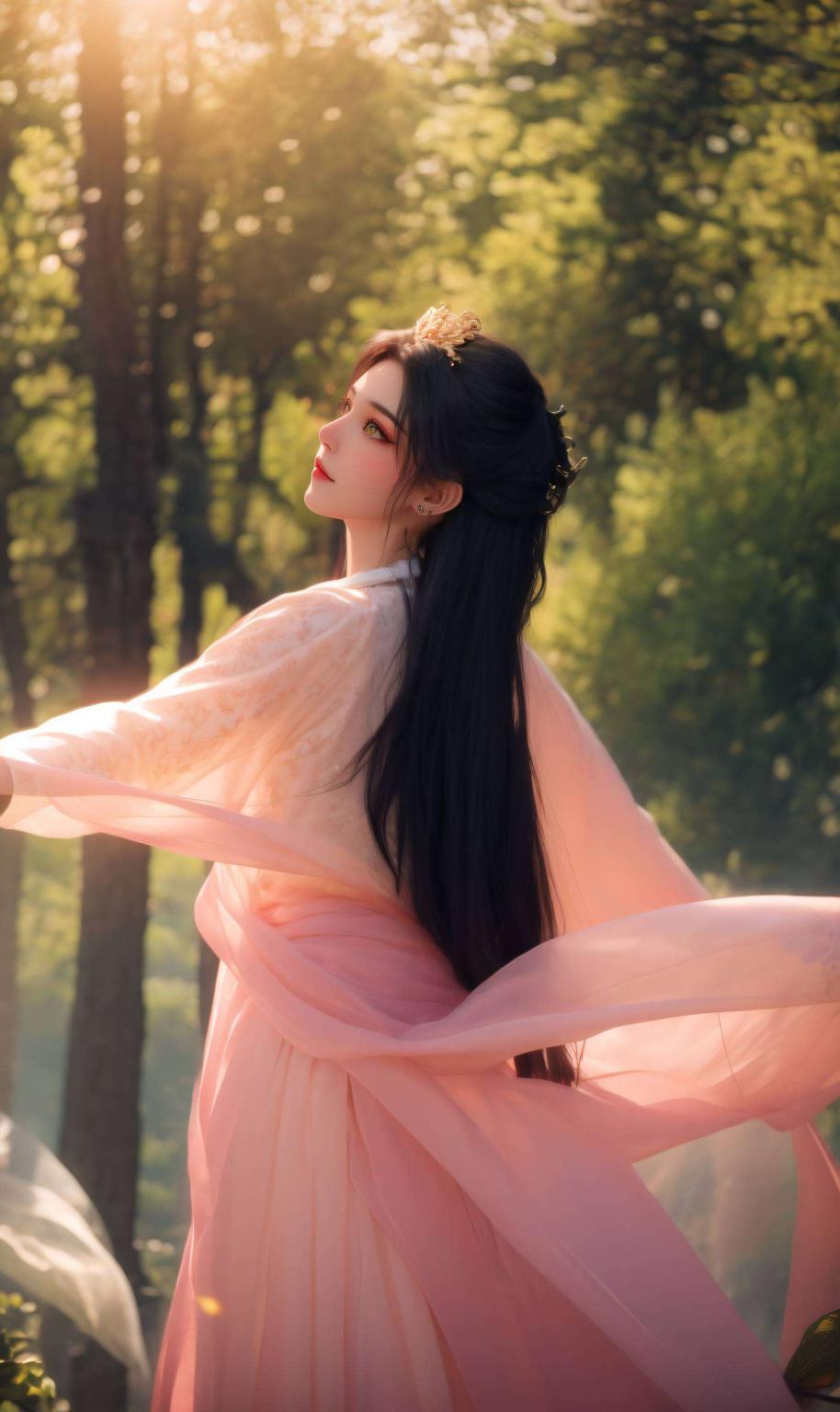 如梦似幻融入国漫美女的独特韵味