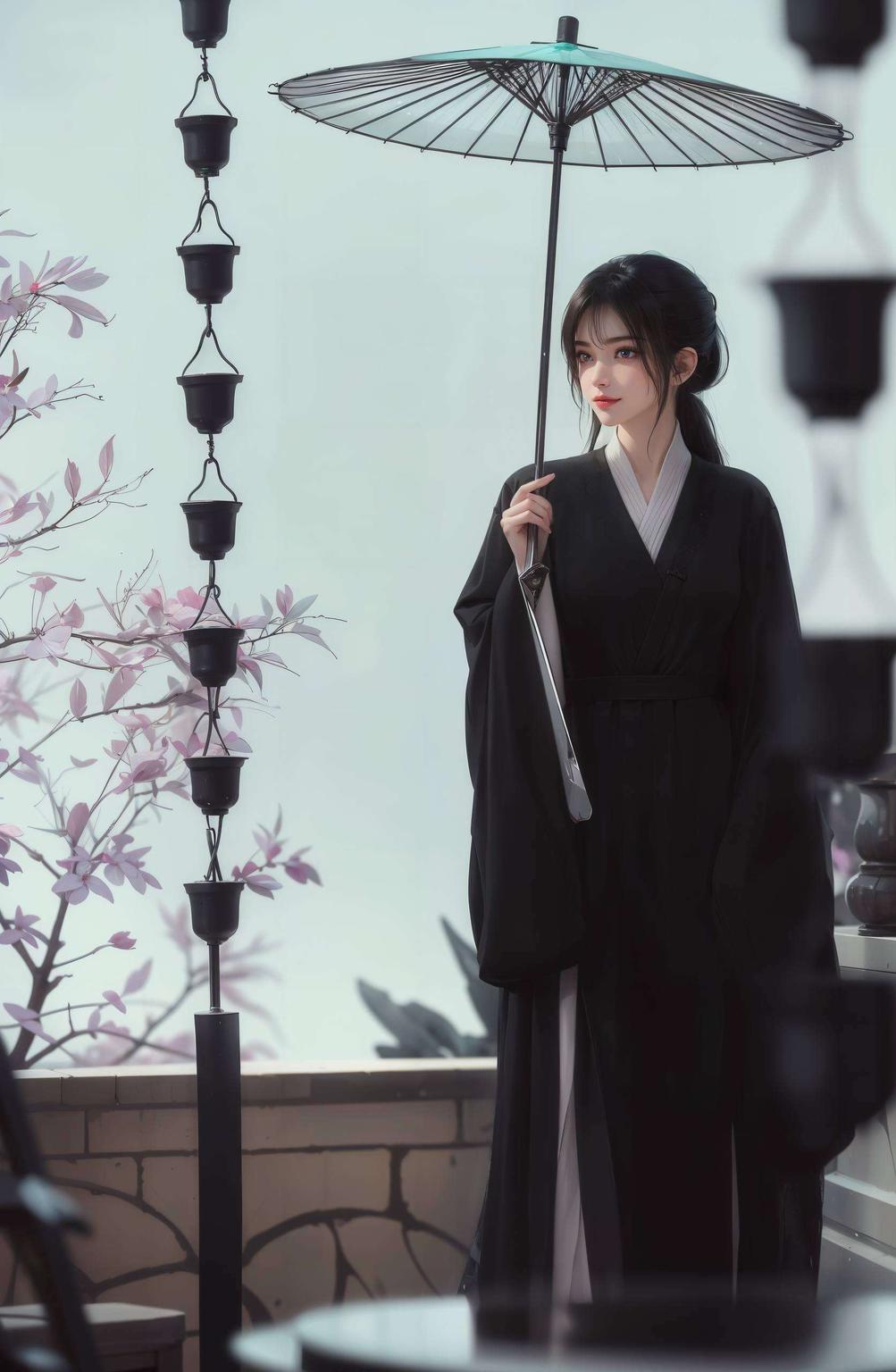 她是桌面上的风景动态效果更让她的眼神充满生命力
