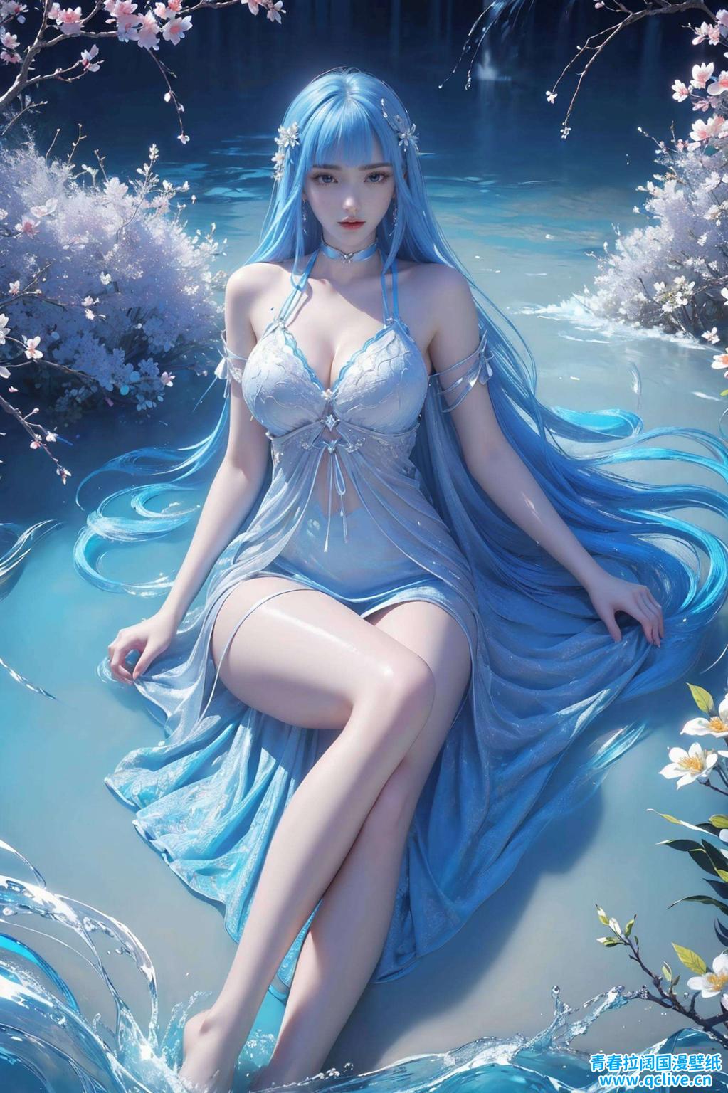 这款AI绘画角色笑容素材崔允宁雨蝶的微笑